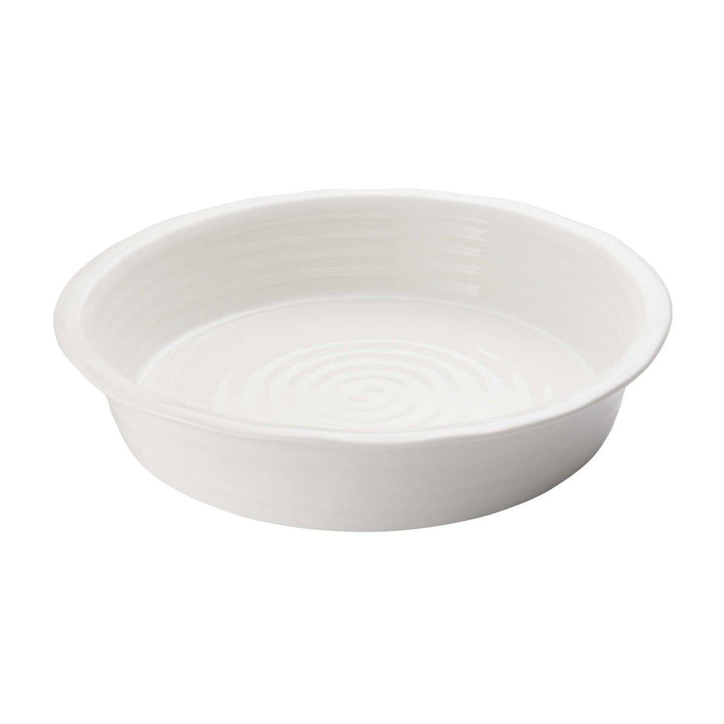 White - Portmeirion - Sophie Conran Round Pie Dish White - 2