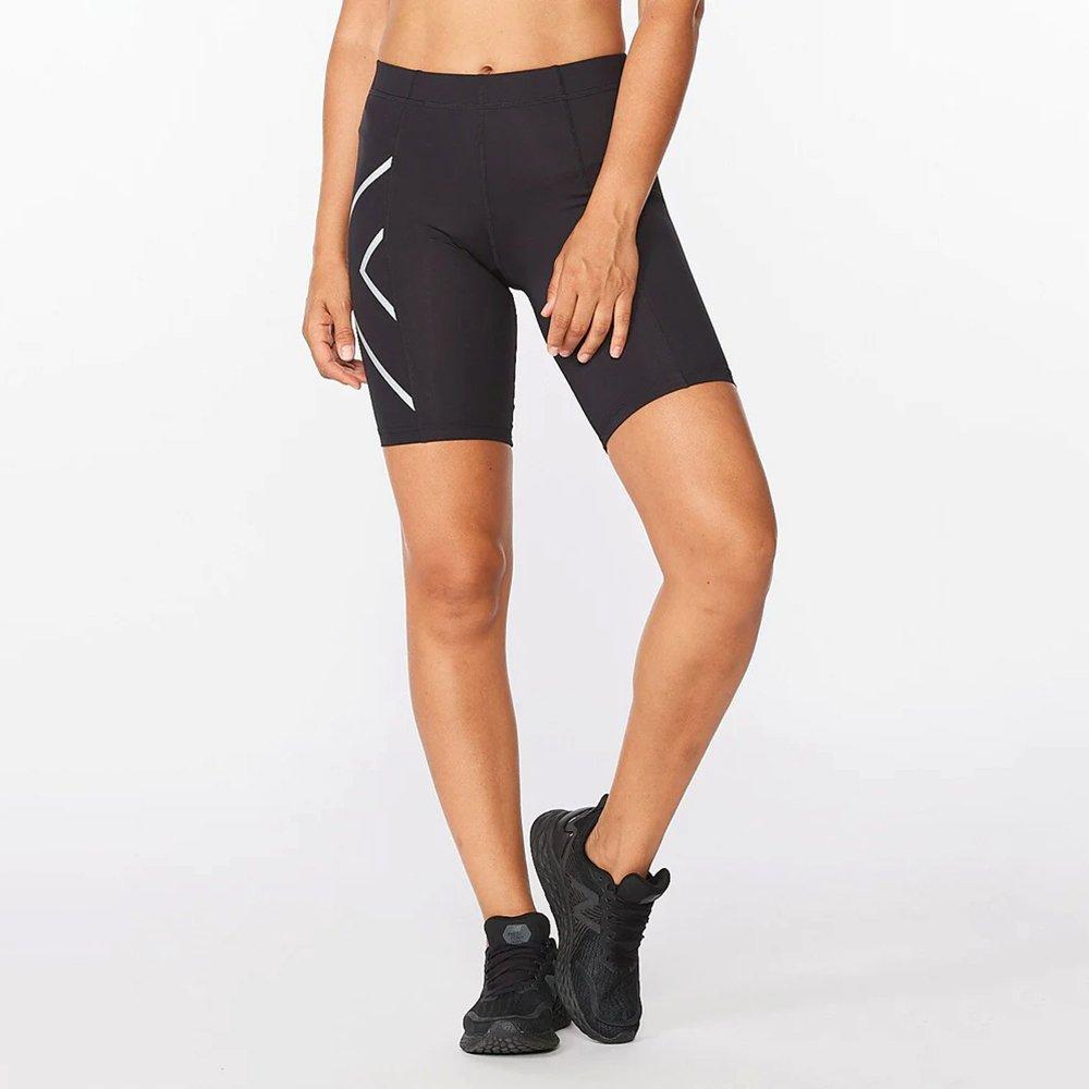 Black/Silver - 2XU - Core Compression Shorts - 1