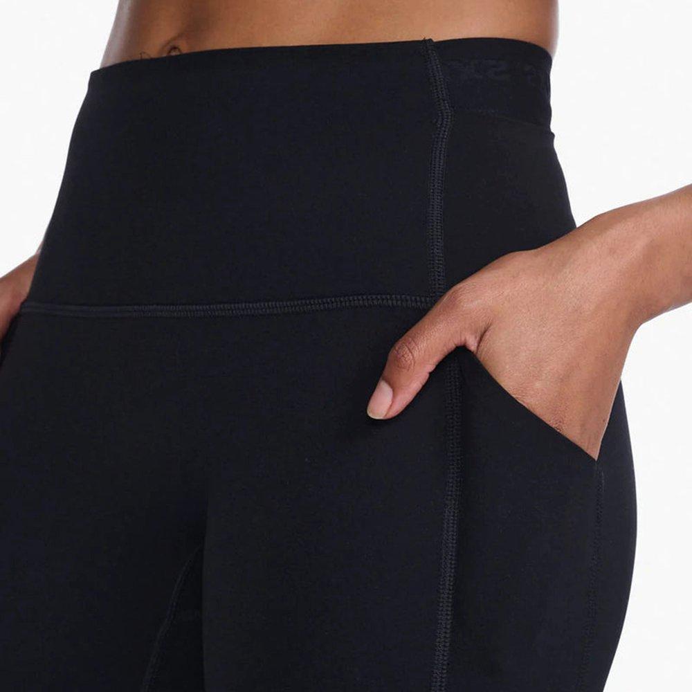 Black/BLack - 2XU - Form Stash Hi-Rise Compressions Leggings Womens - 5