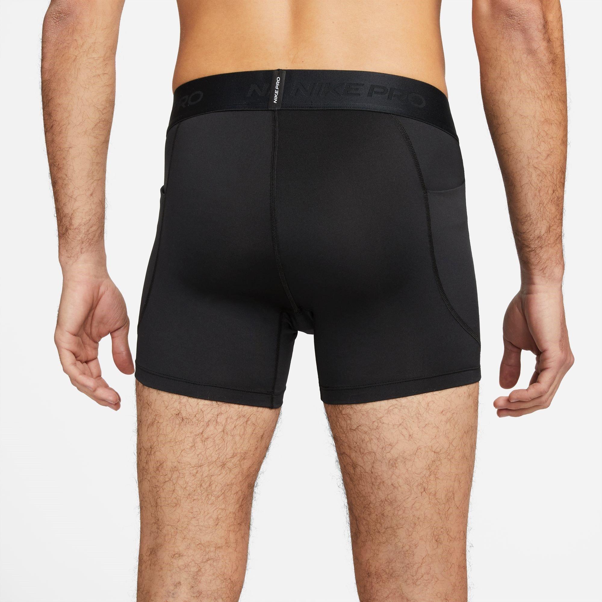 Preto - Nike - Pro Core 6 Base Layer Shorts Mens - 2