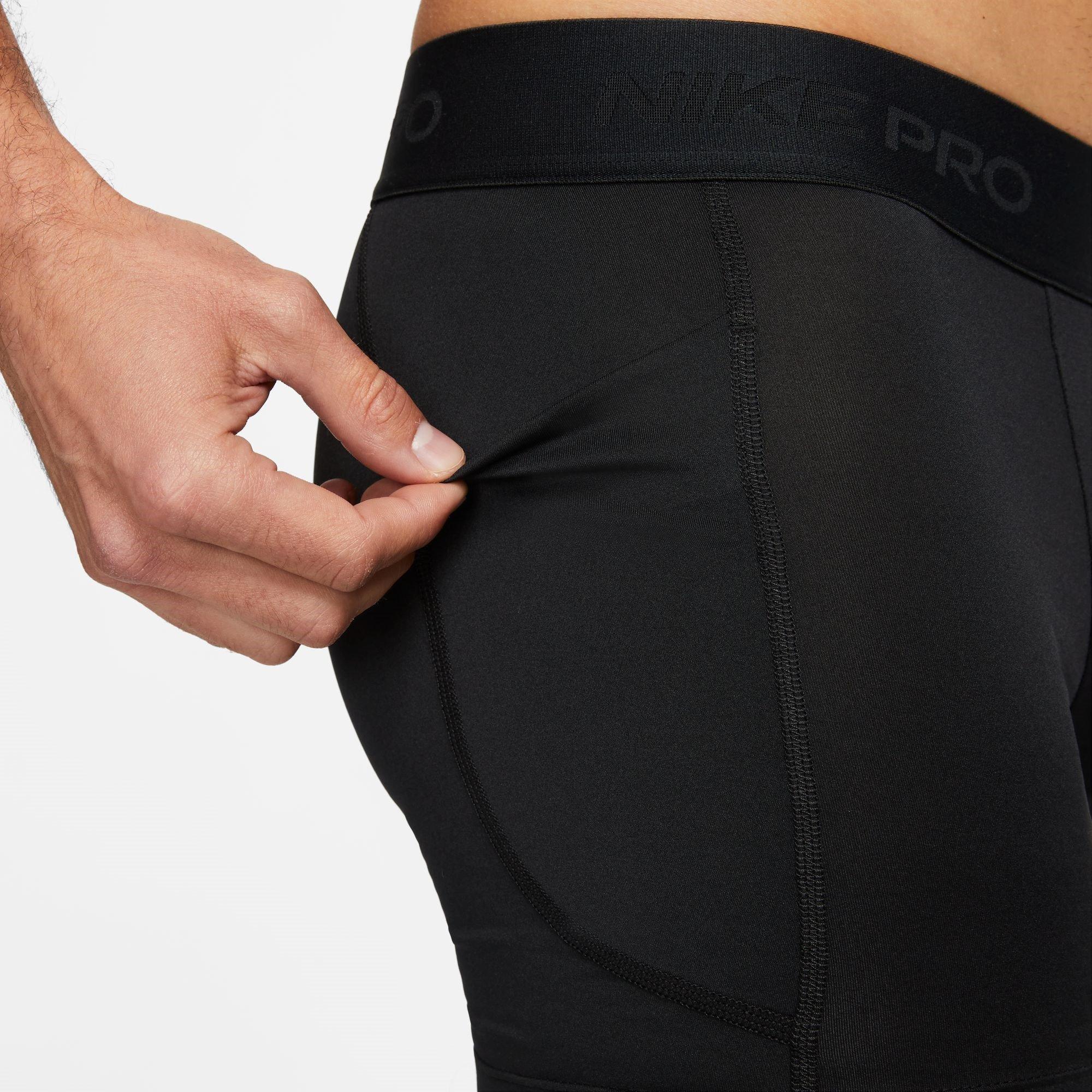 Preto - Nike - Pro Core 6 Base Layer Shorts Mens - 5