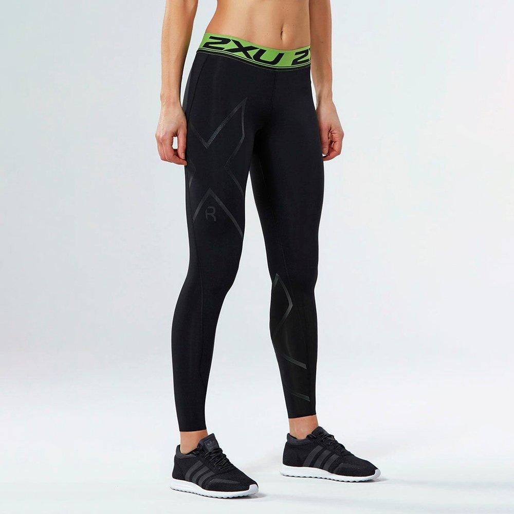 Black/Nero - 2XU - Refresh Recover Compression Tights - 3