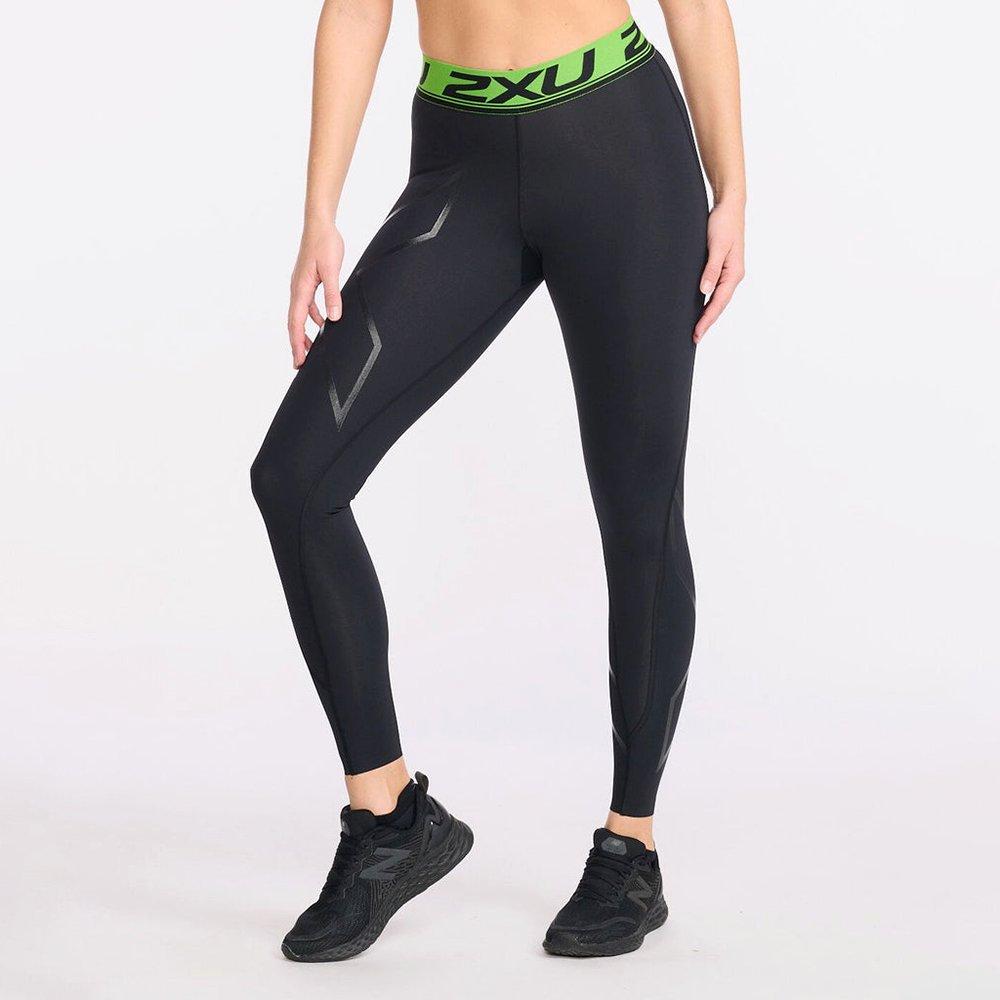 Black/Nero - 2XU - Refresh Recover Compression Tights - 4