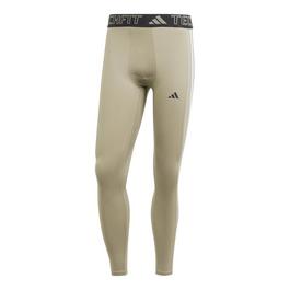 adidas 5 Techfit 3 Stripes Mens Training Long Tights