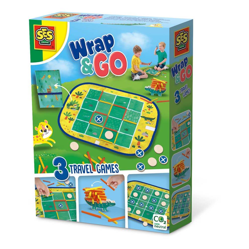 Ses Creative  Kids Wrap&Go Travel Games -  - 000