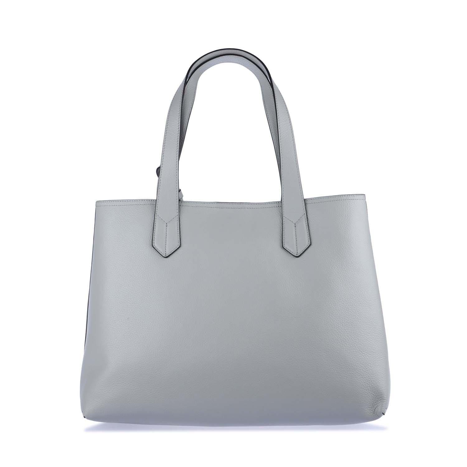 Multi Colour - Emporio Armani - Leather Shopper Bag - 2