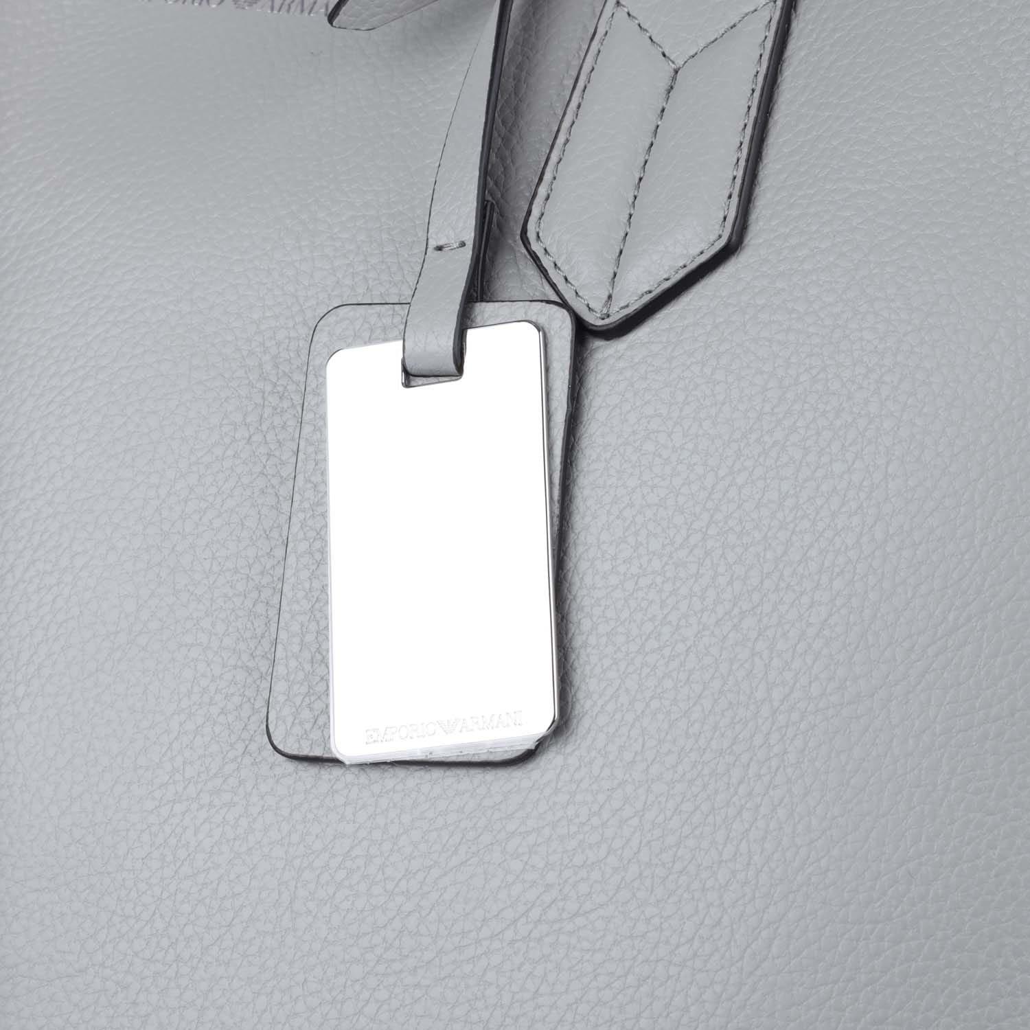 Multi Colour - Emporio Armani - Leather Shopper Bag - 3