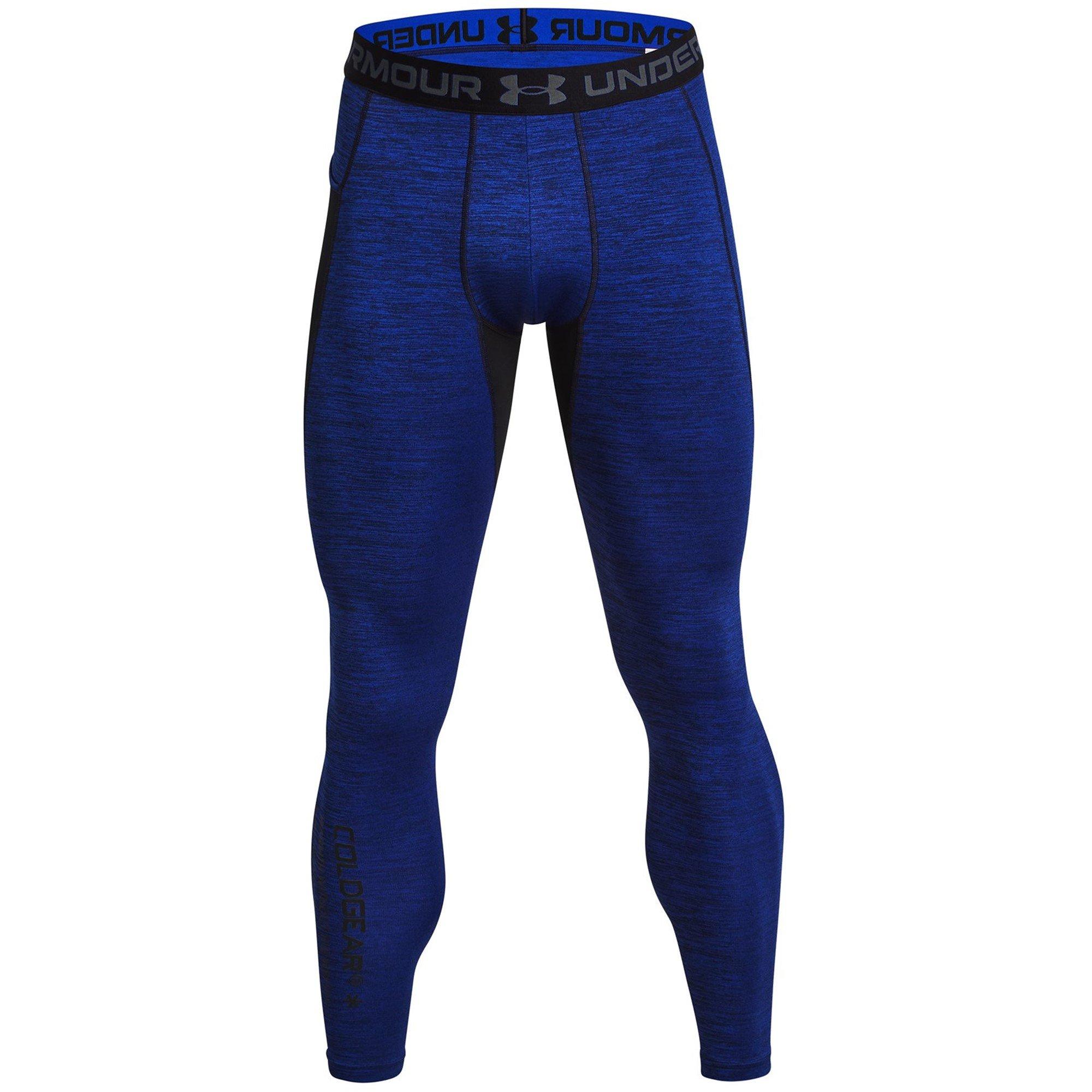 Blauw - Under Armour - Men's Baselayer Legging - 1
