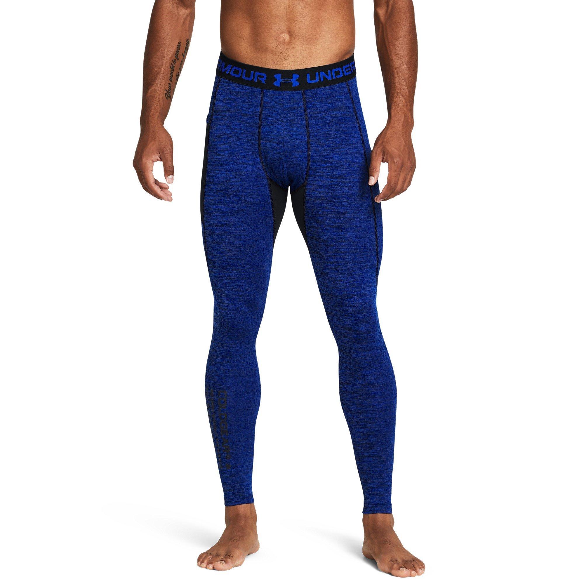 Blauw - Under Armour - Men's Baselayer Legging - 2