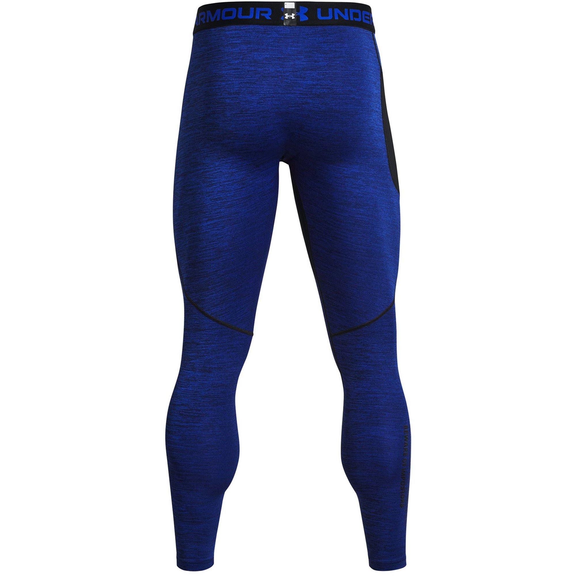 Blauw - Under Armour - Men's Baselayer Legging - 6