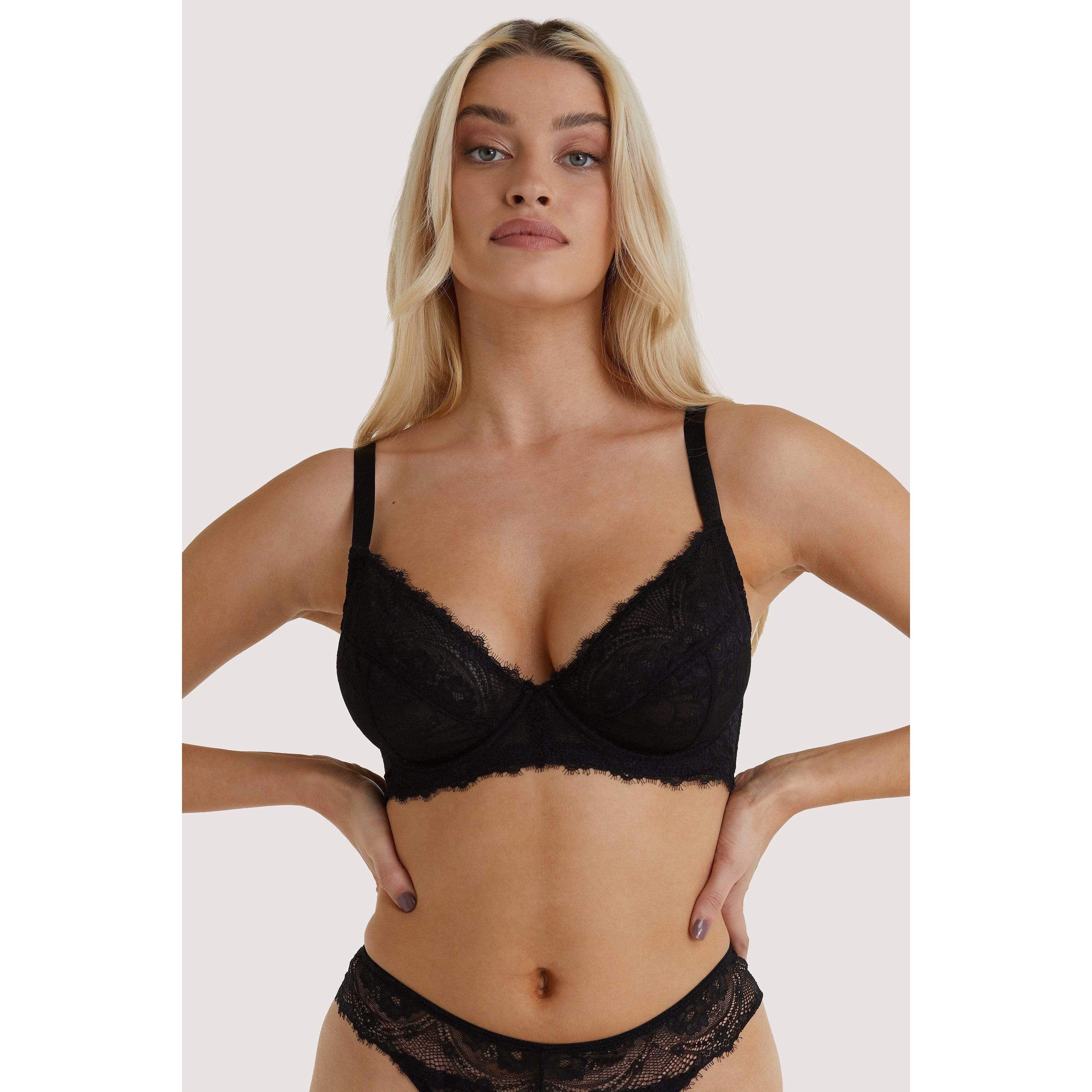 Wolf and Whistle Ariana Black Everyday Plunge Bra