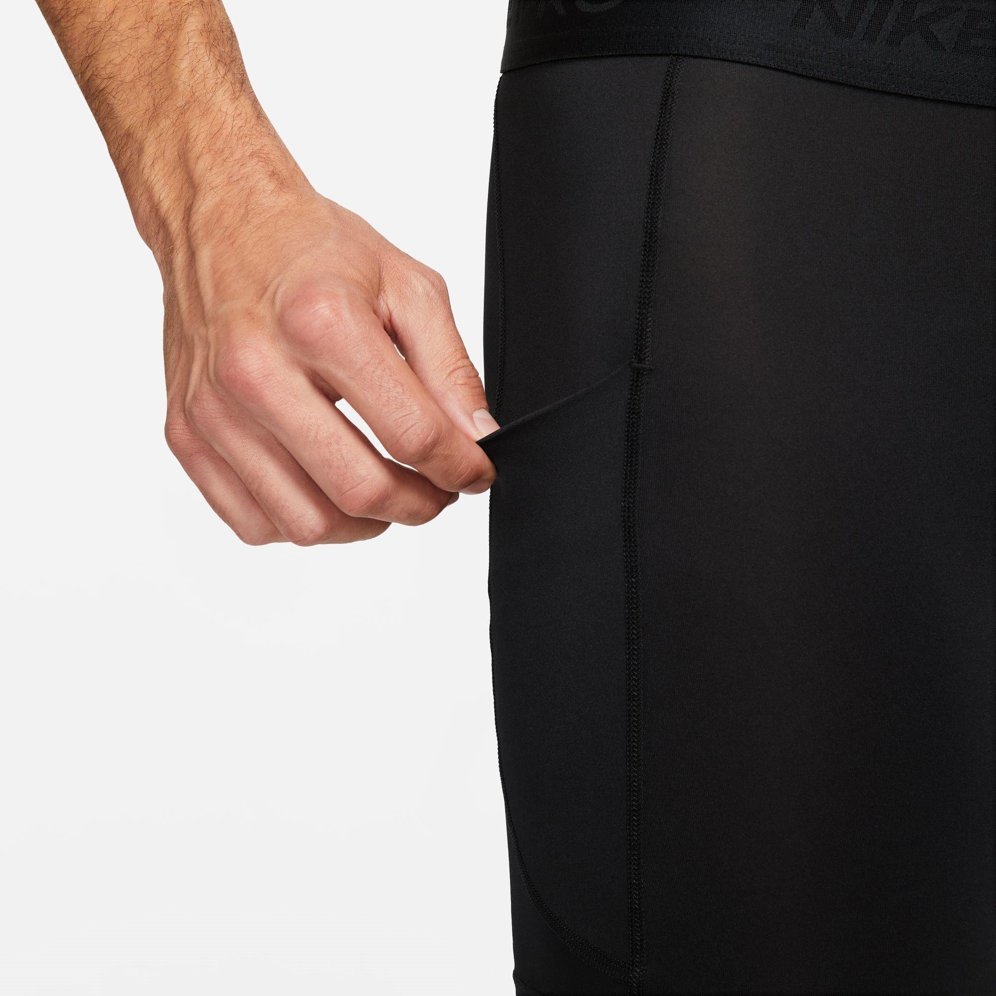 Black/White - Nike - Pro Dri-FIT 7inch Mens Baselayer Shorts - 6