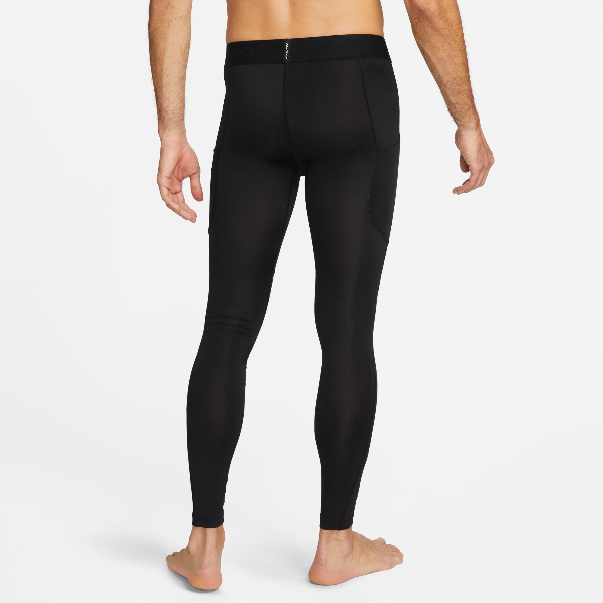 Black/White - Nike - Training Dri-FIT Compression Tights Mens - 2