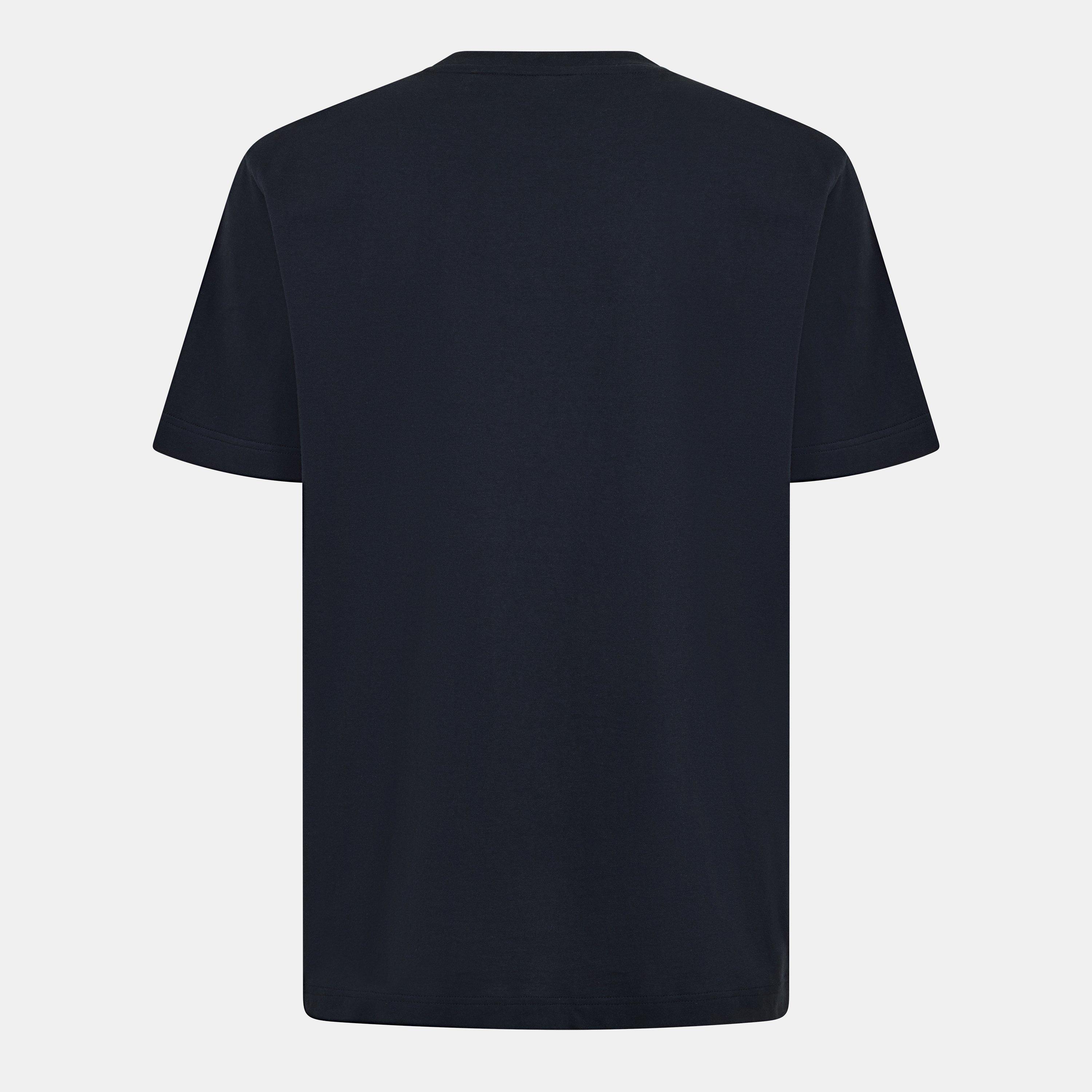 Black - Hugo - Hugo Split Logo T-Shirt 10270756 01 - 2