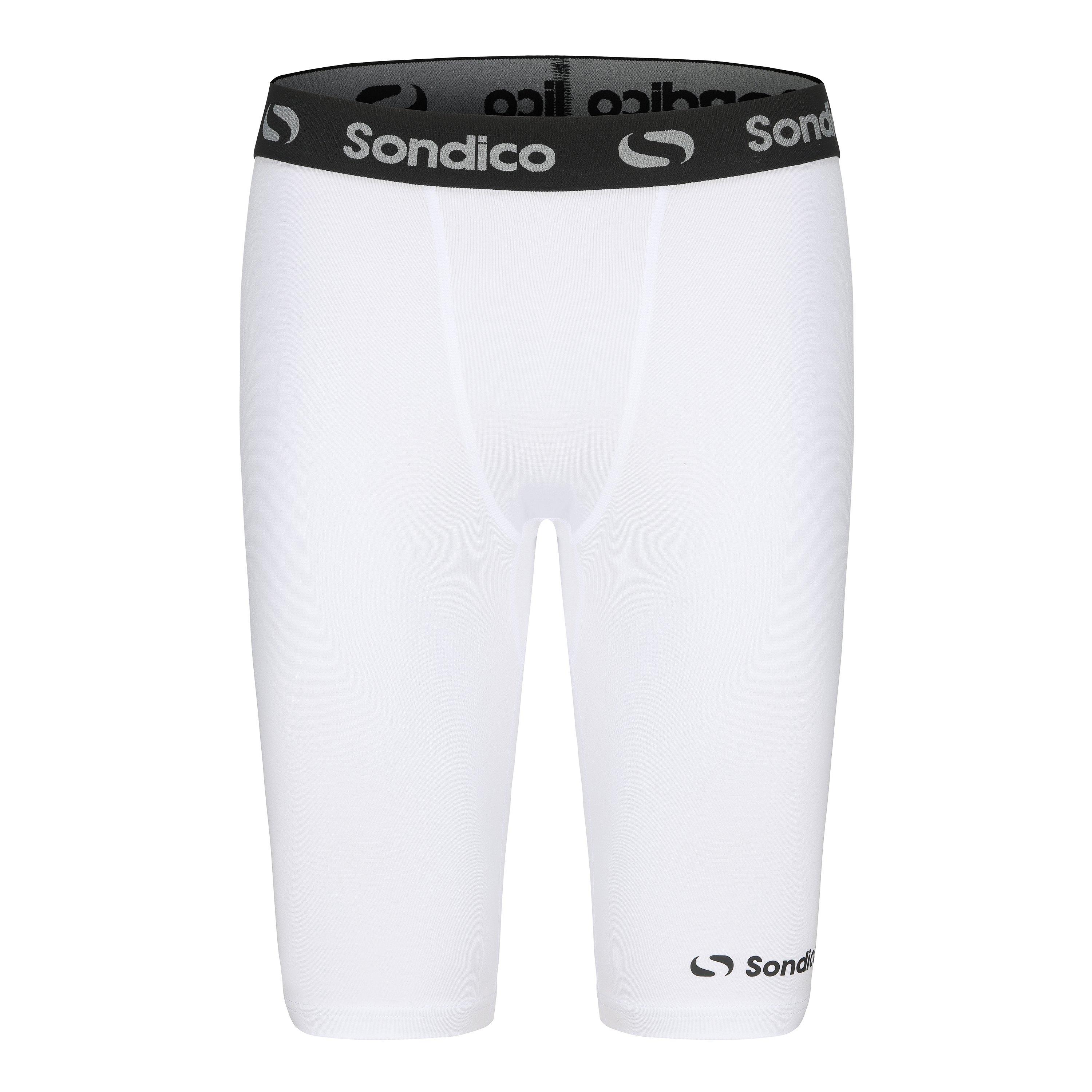 Sondico Men's Core 9 Shorts - White - 2XL