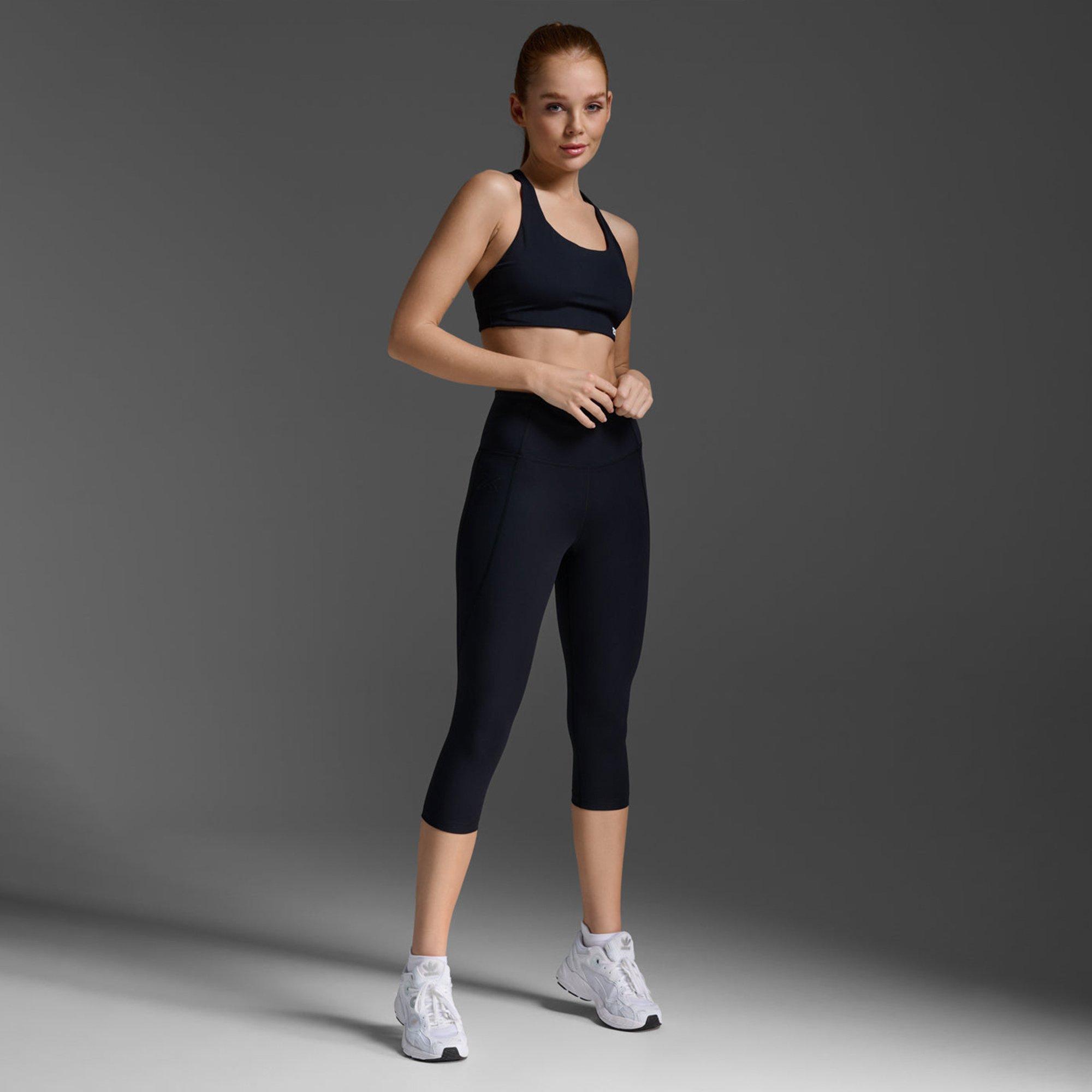 Black/Blk - 2XU - Form Hi-Rise Compression three quarter Tights - 3