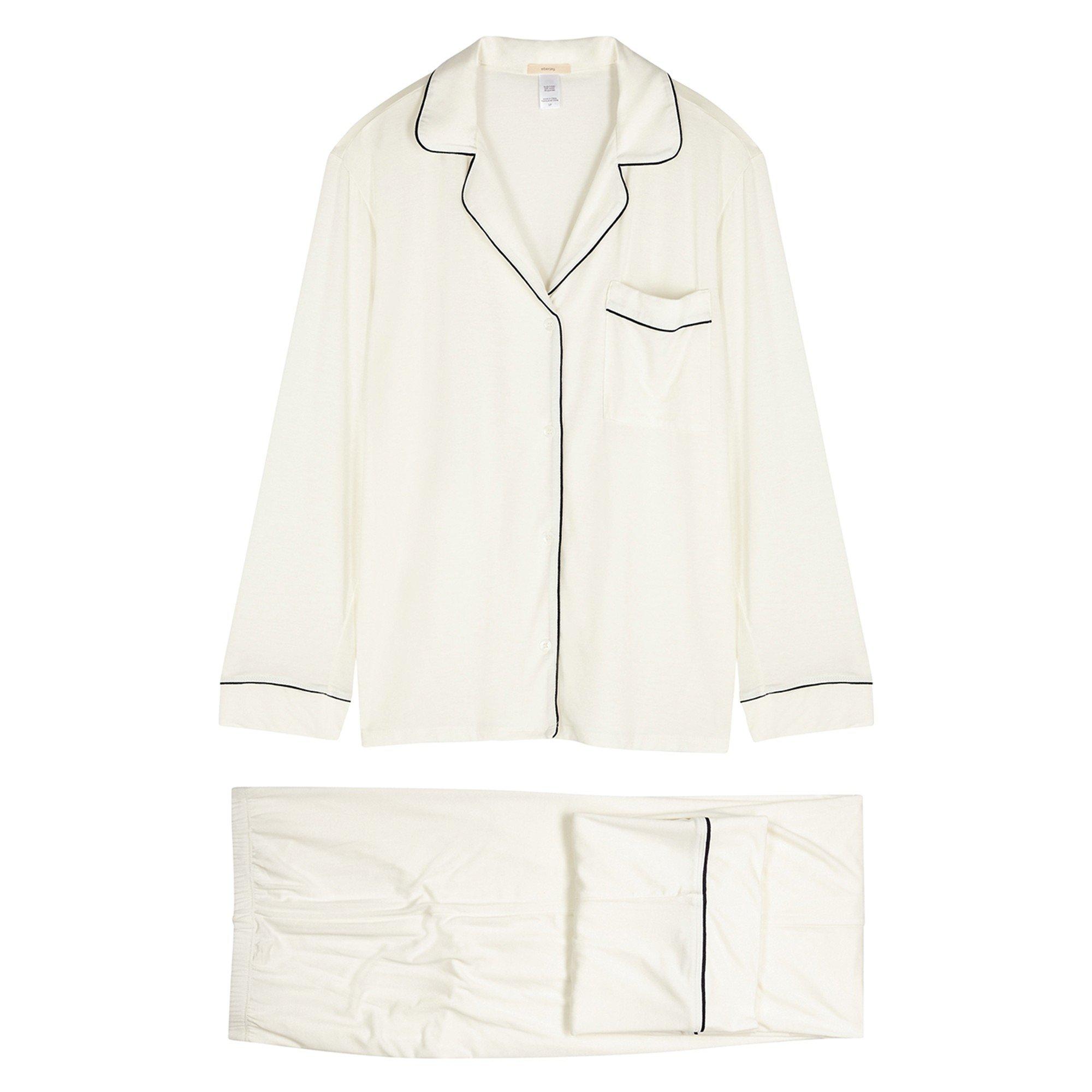 IVORY AND OTHER - Eberjey - Women's Gisele Shirt and Trousers Pyjama Set - 1