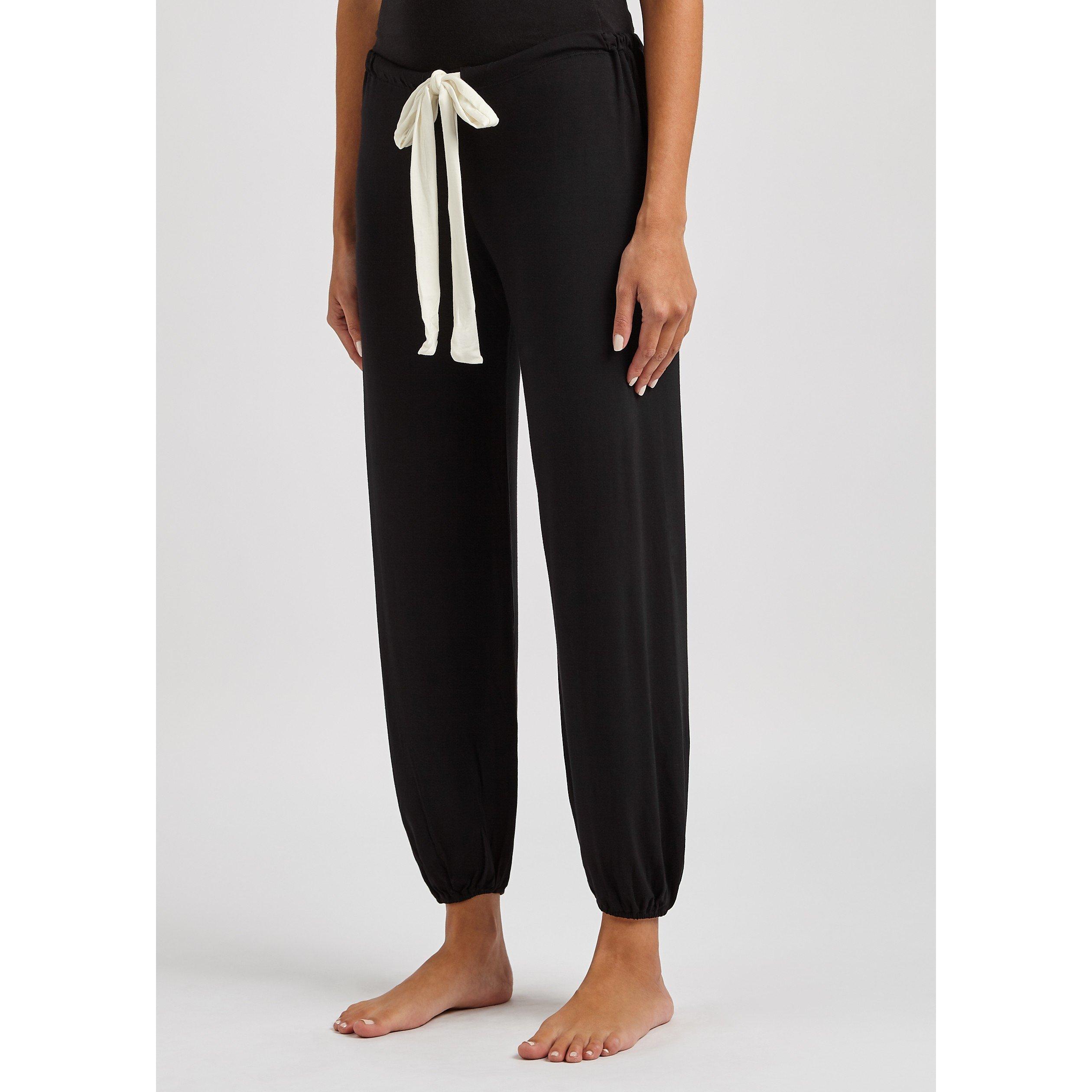 BLACK - Eberjey - PJ LS GISELE SLOUCHY SET - 2
