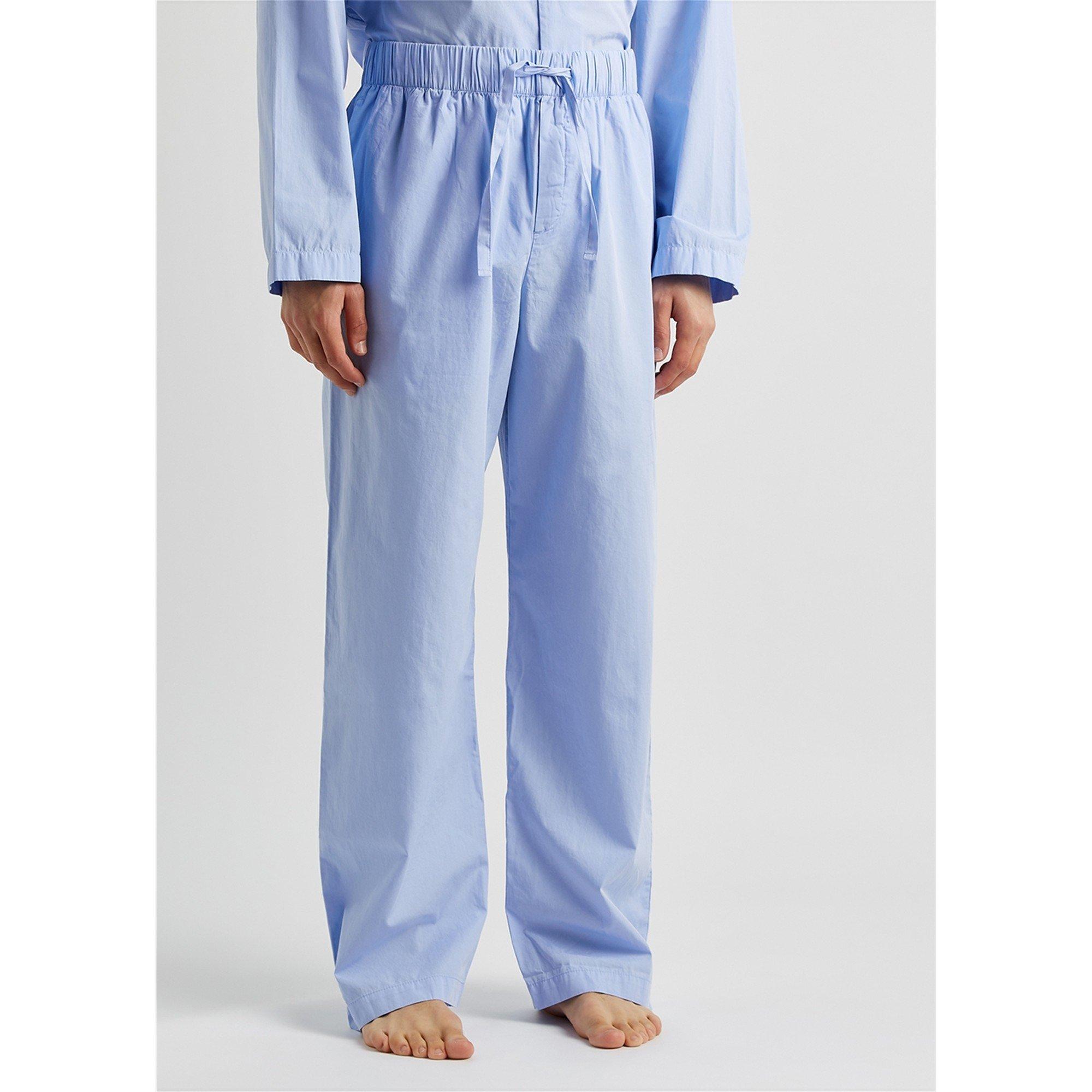 LIGHT BLUE - Tekla - TR POPLIN UNISEX PJ TRS - 2