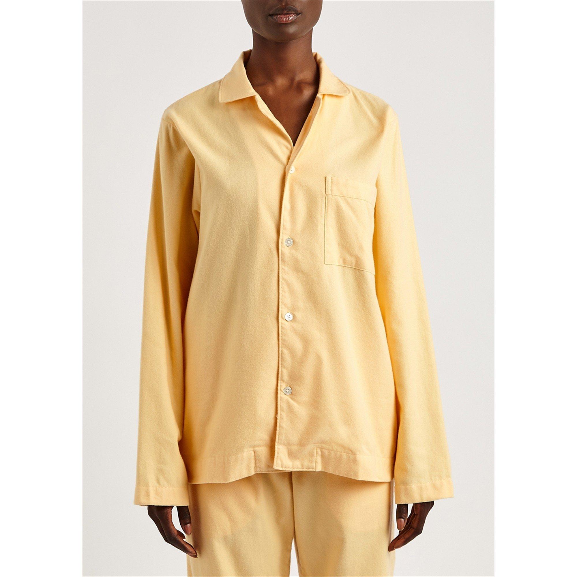 YELLOW - Tekla - T LS FLANNEL UNISEX PJ TOP - 2