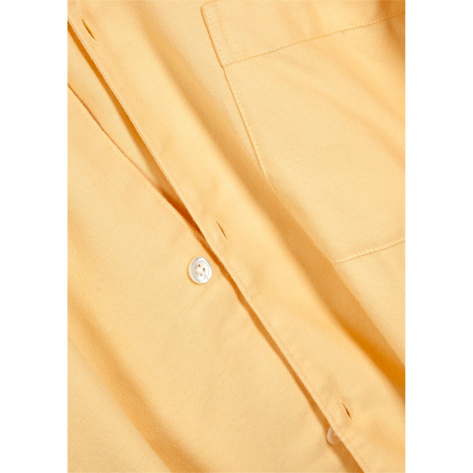 YELLOW - Tekla - T LS FLANNEL UNISEX PJ TOP - 4