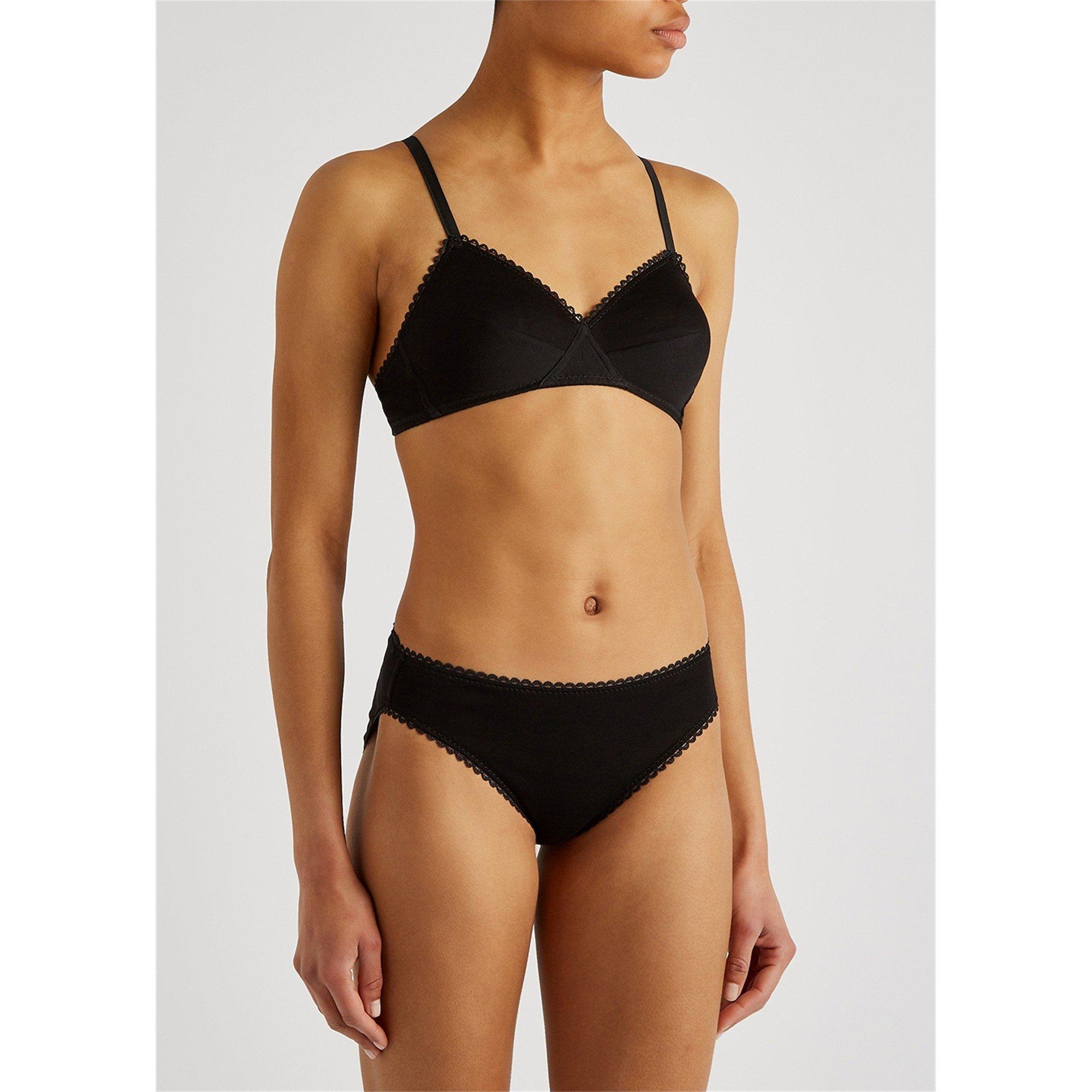 BLACK - Araks - ANTONIA ORG COTT BRALETTE - 2
