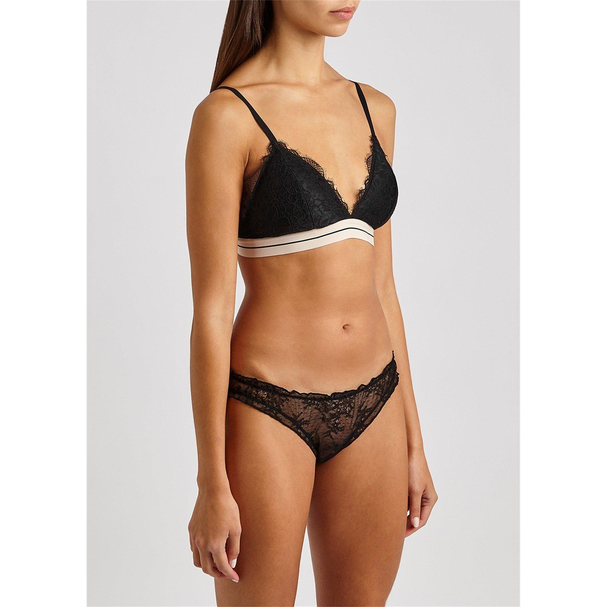 BLACK - Love Stories - BR LOLA LACE FRILL BRIEF - 2