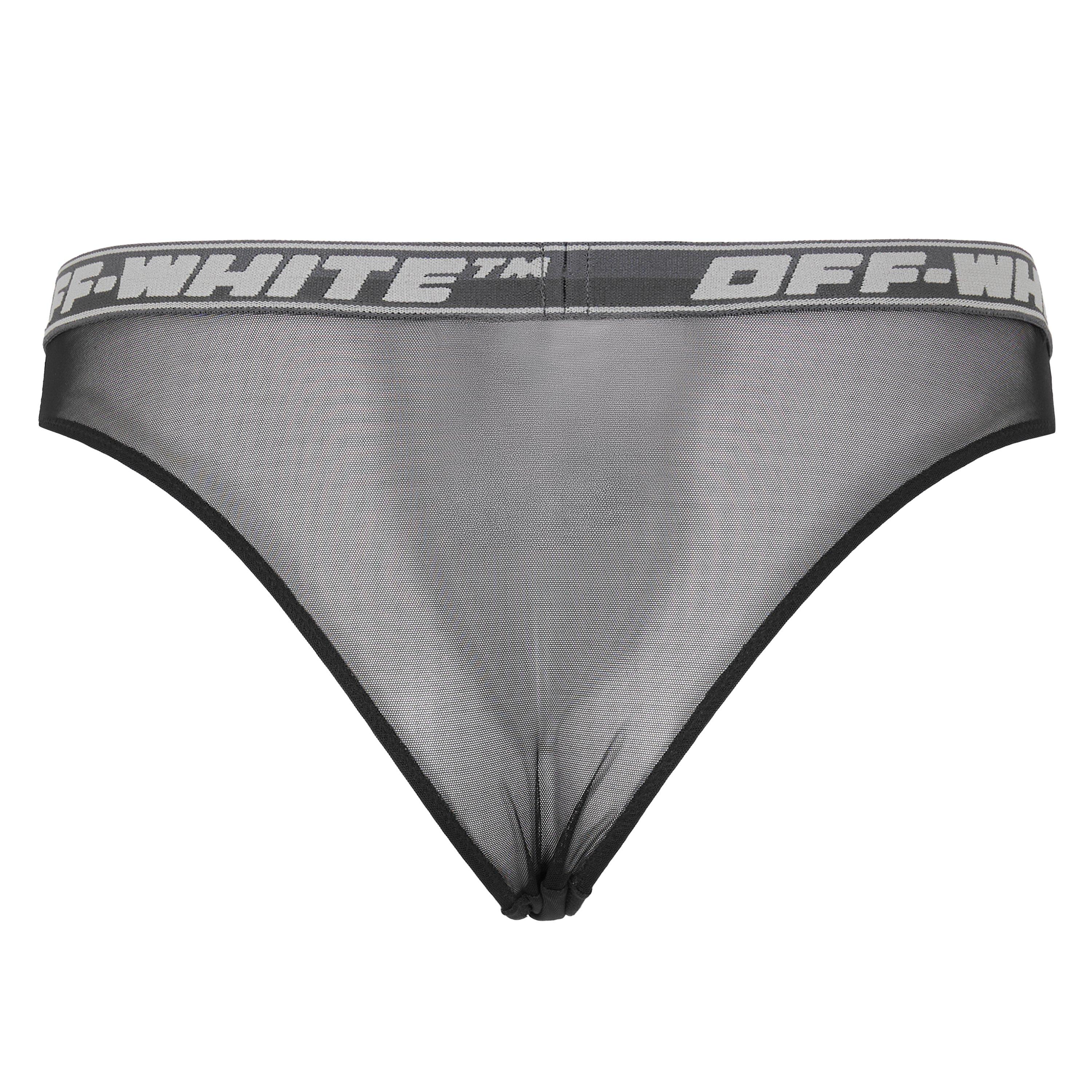 BLACK - Off White - MESH BRIEF - 2