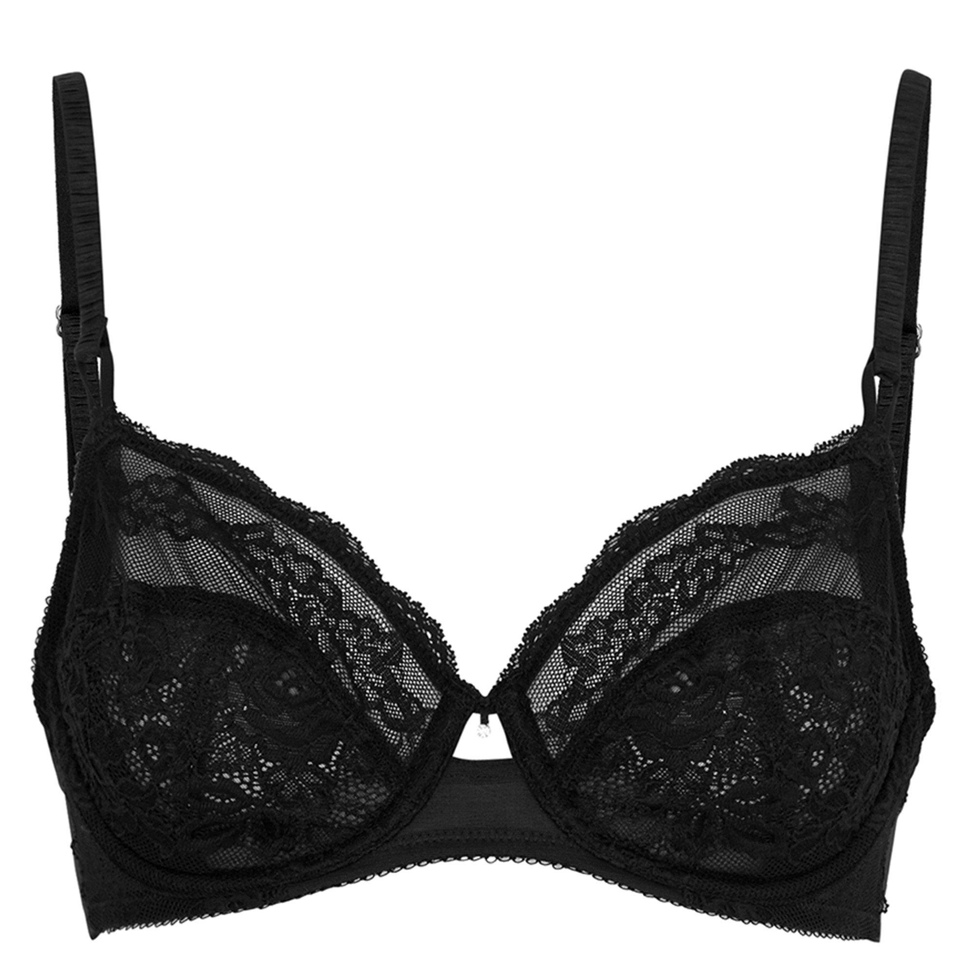 BLACK - Wacoal - RAVISSANT UW BALCONY BRA - 1