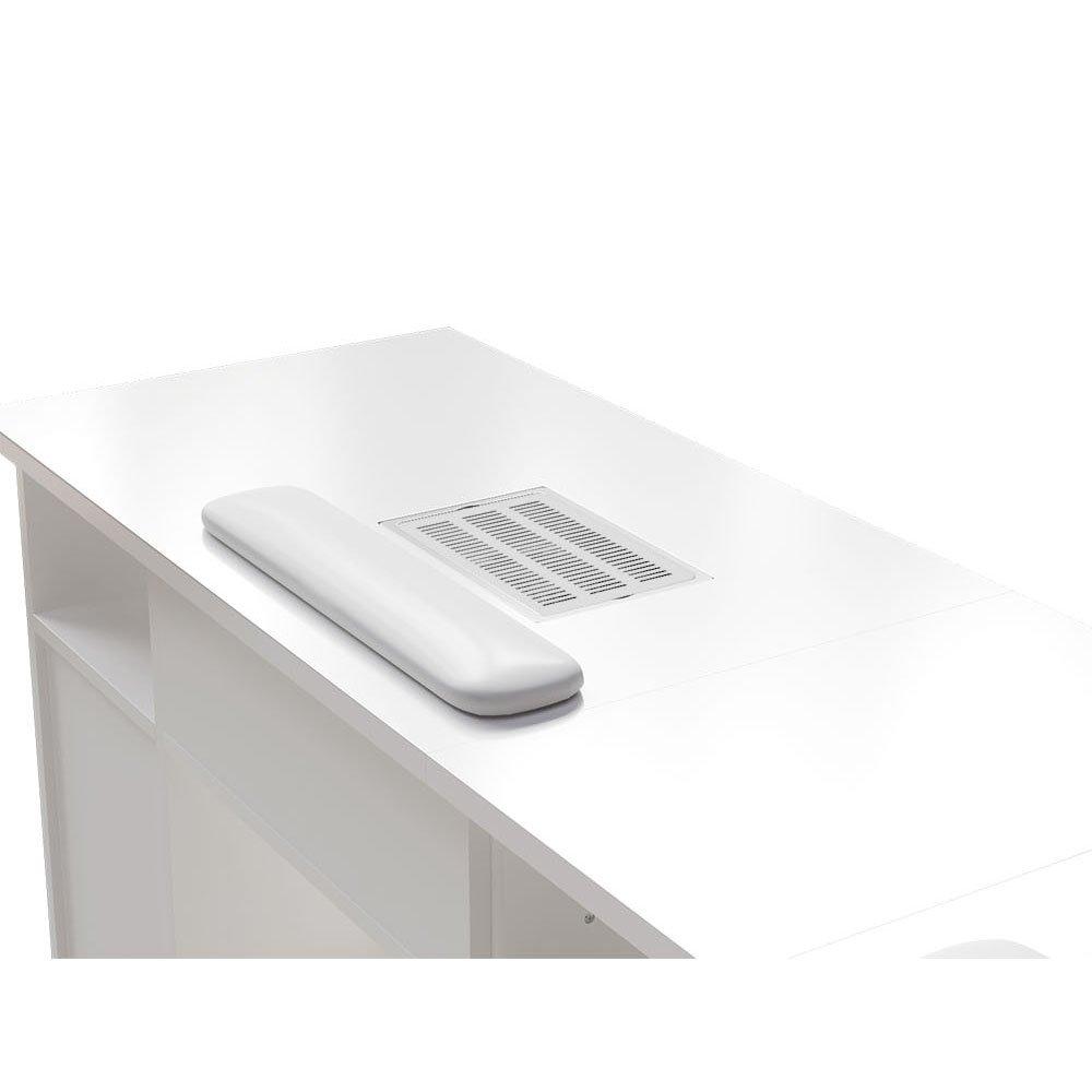 White - SHEONLY - Mobile Manicure Table with Dust Collector & Drawer - 6