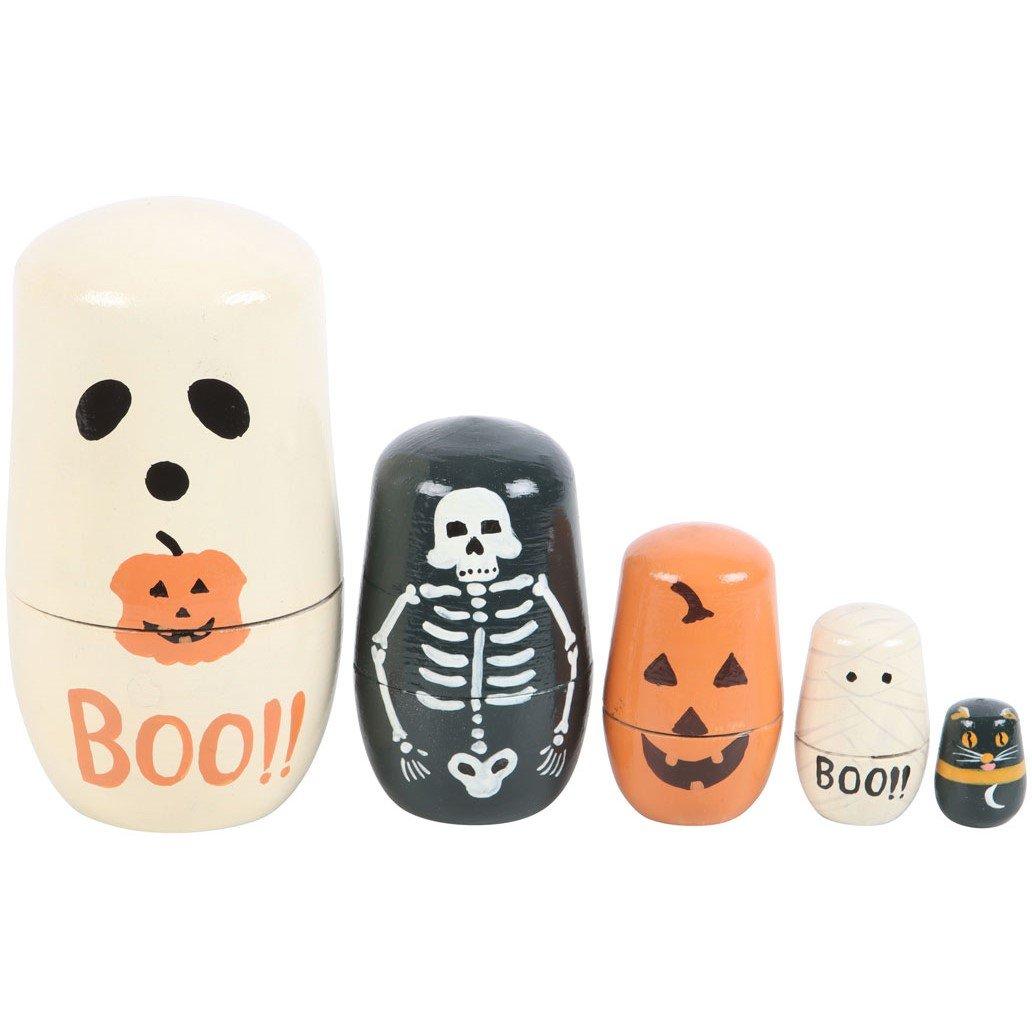 Multi - Something Different - Halloween Russian Nesting Doll Set - 2