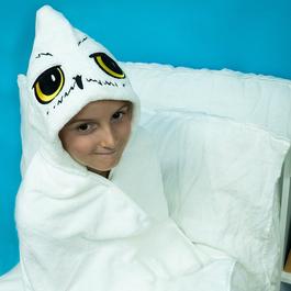 Harry Potter Hedwig Hooded Wraparound Towel