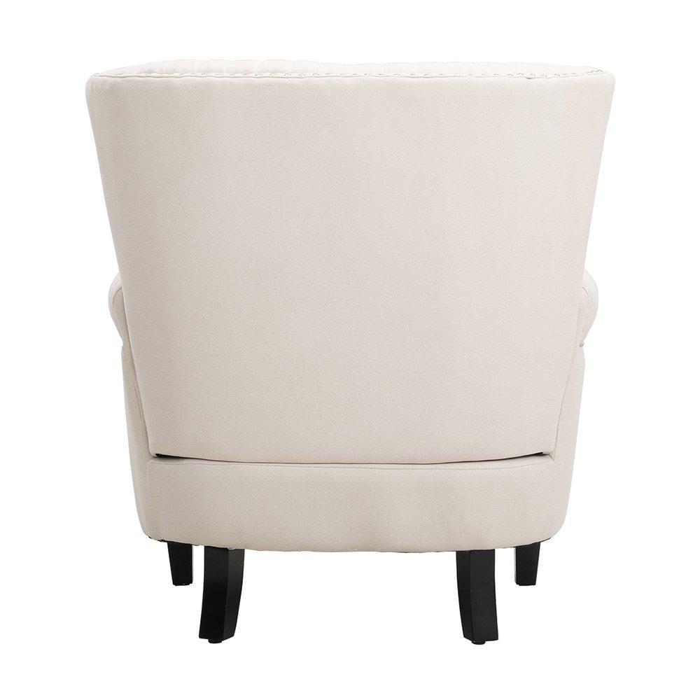 Beige - Kabinet UK - Channel Deep Cushioned Armchair - 6