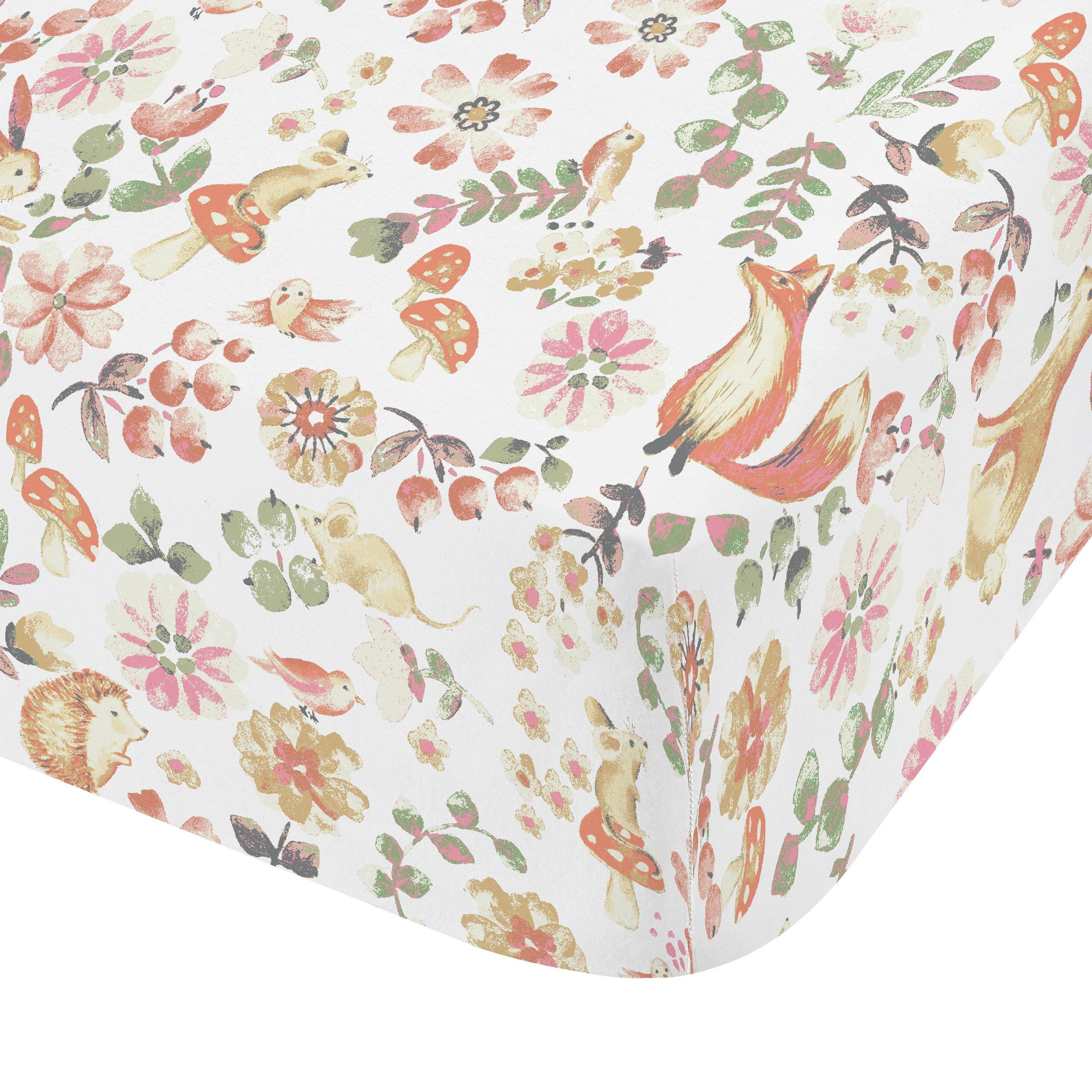 Pink - Catherine Lansfield - Enchanted Butterfly Fitted Sheet - 2