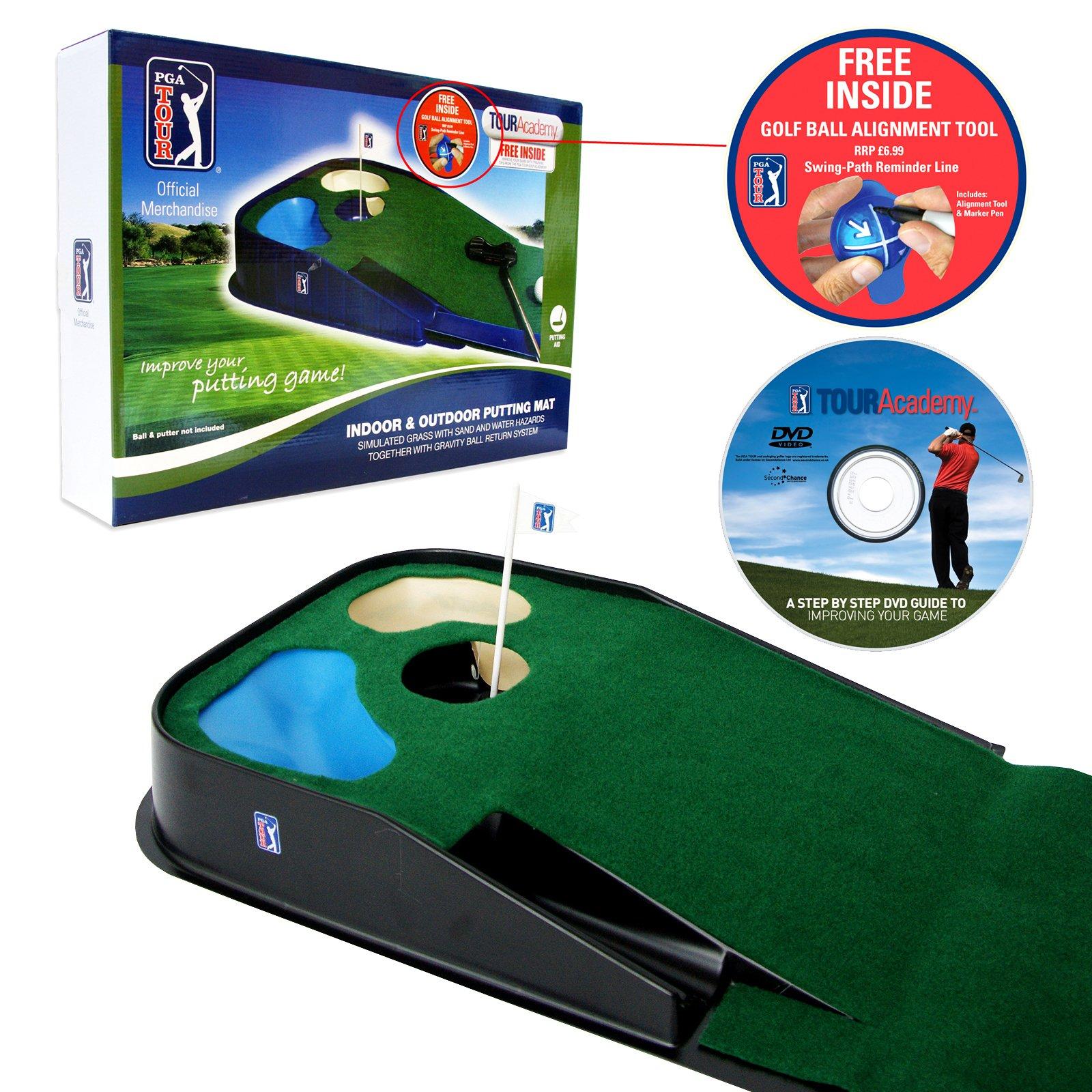 Green - PGA Tour - Indoor and Outdoor Putting Mat - 1