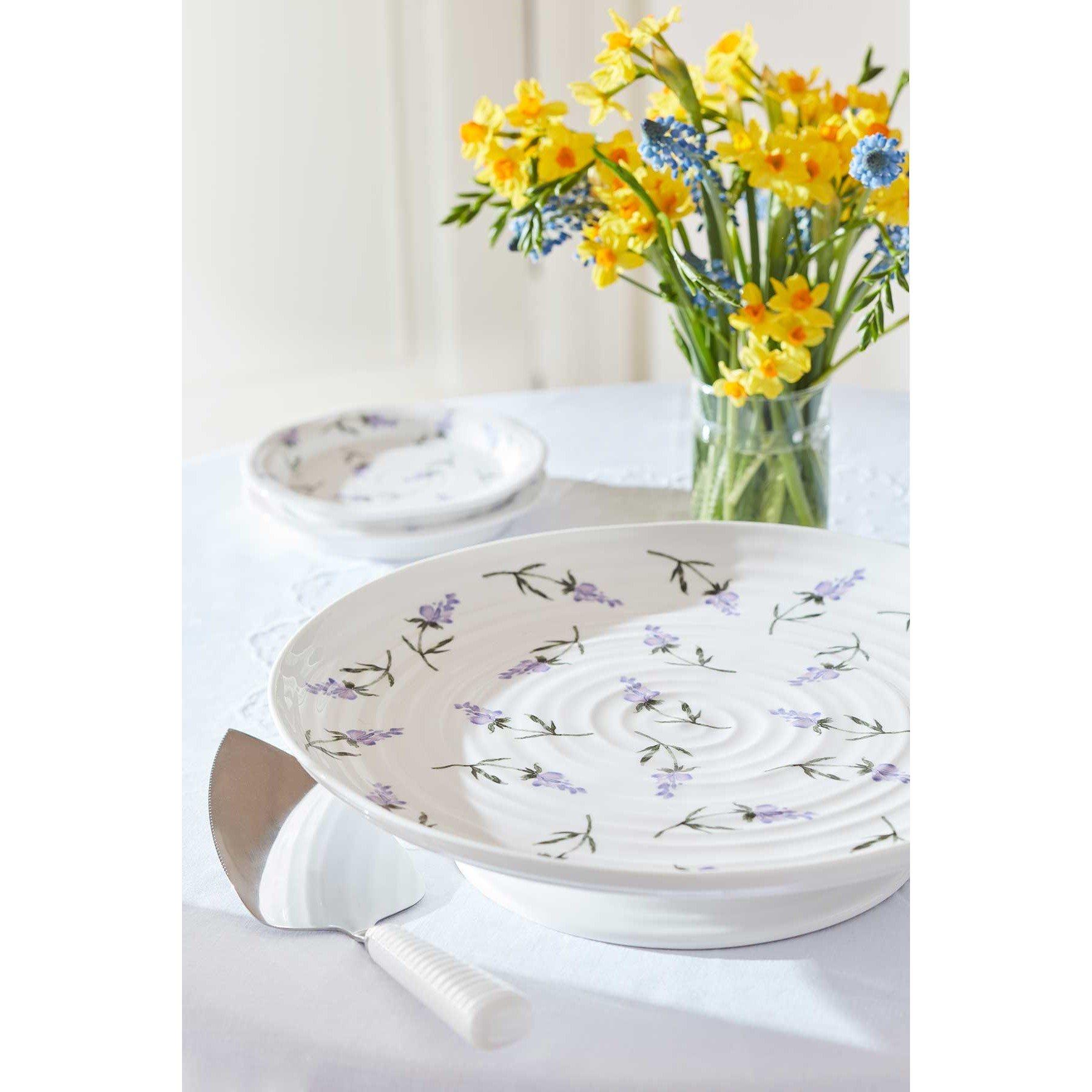 Multi - Portmeirion - Sophie Conran Lavandula Footed Cake Stand - 6