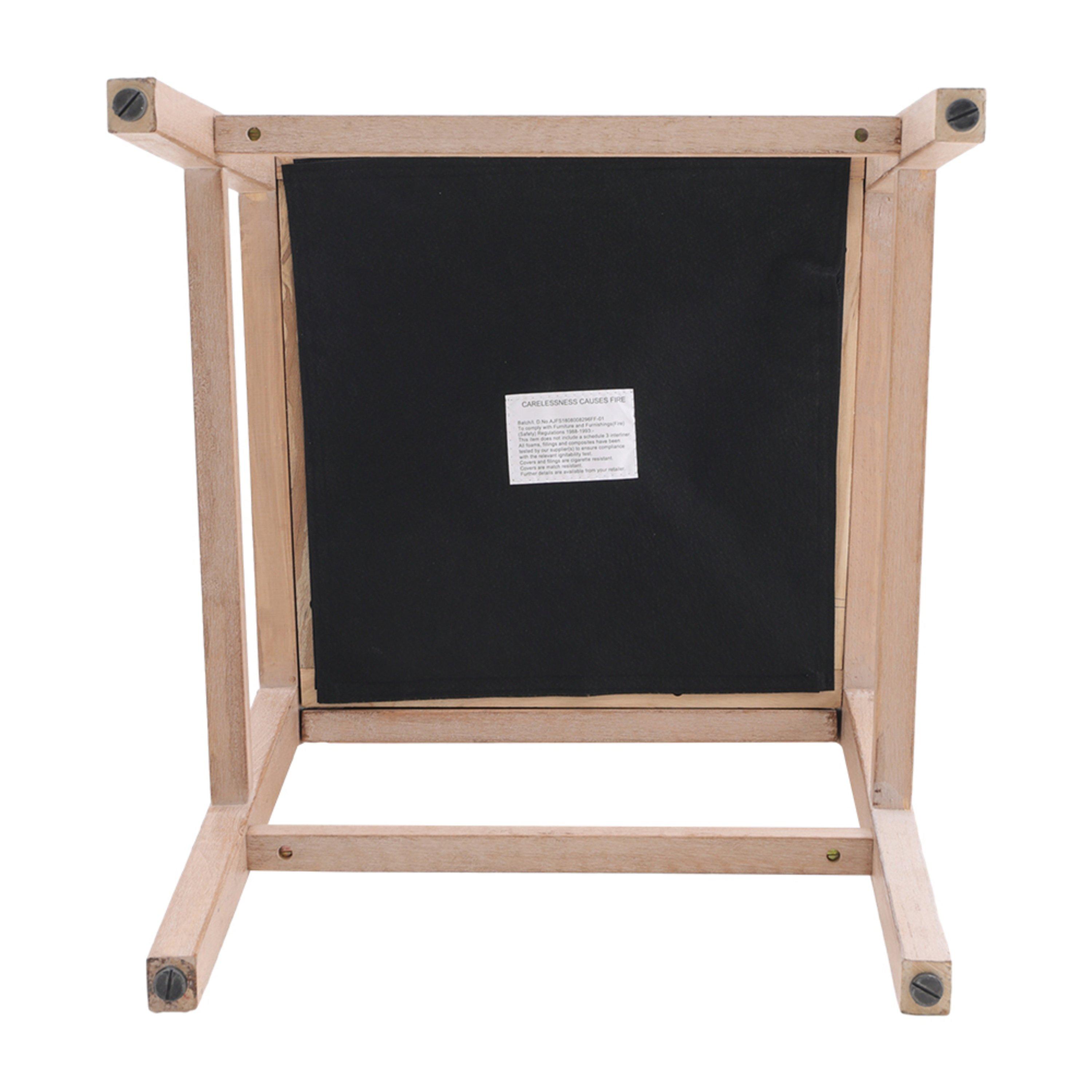 Grey - Kabinet UK - 2 Pcs Natural Rattan Bar Stools with Backrest - 6