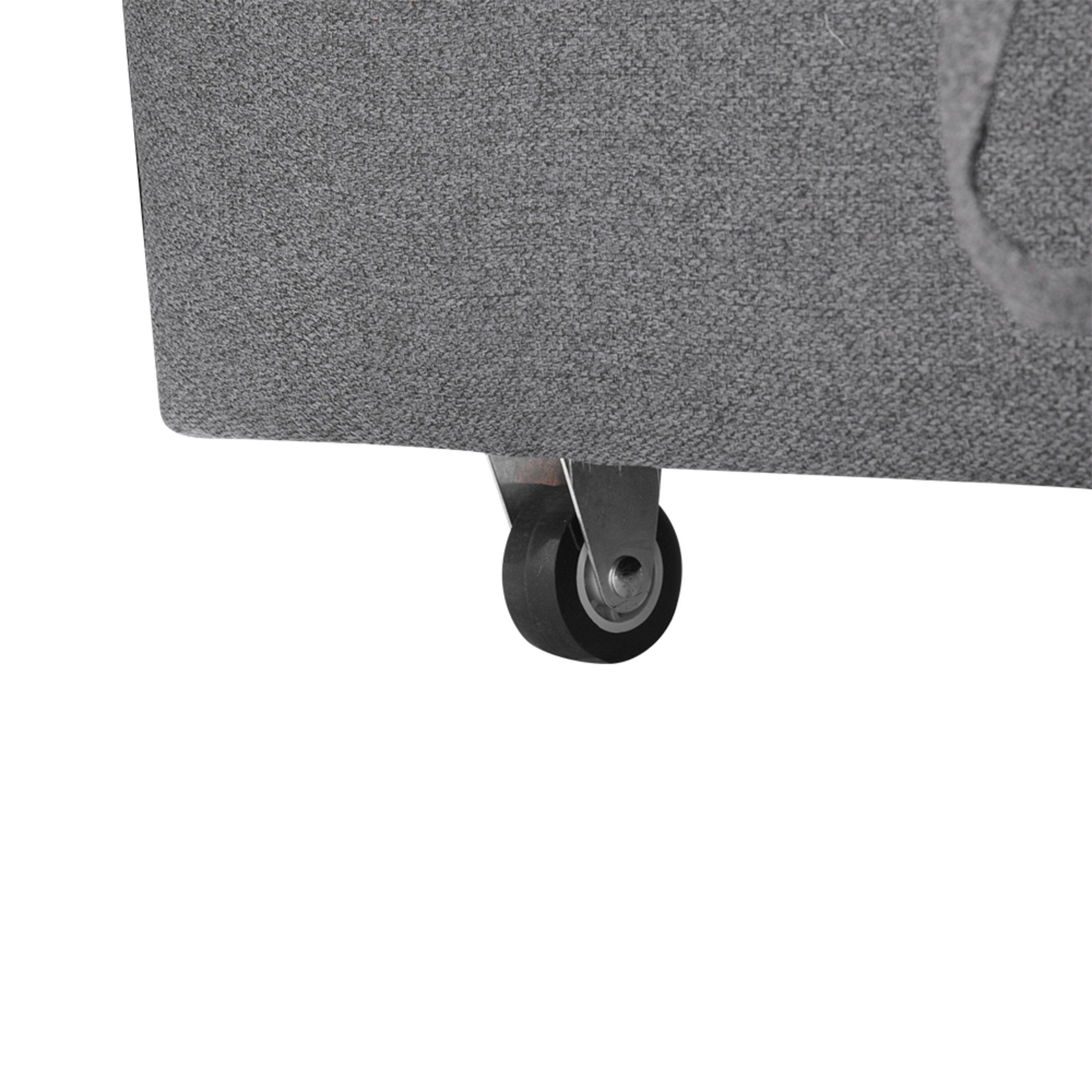 Grey - Kabinet UK - Grey Corner Sofa Bed - 11