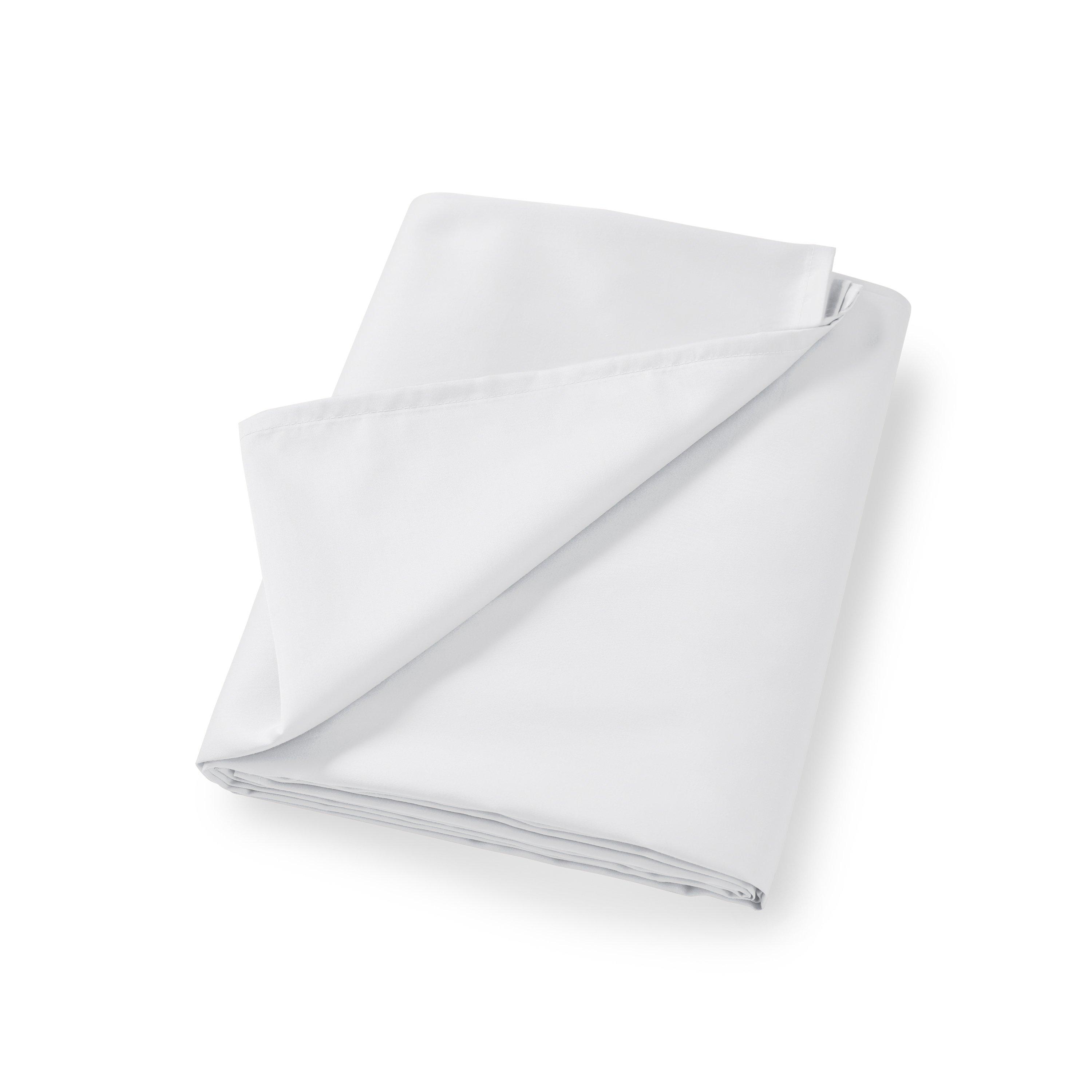 Dove Grey - Bianca - 400 Thread Count Cotton Sateen Flat Sheet - 3