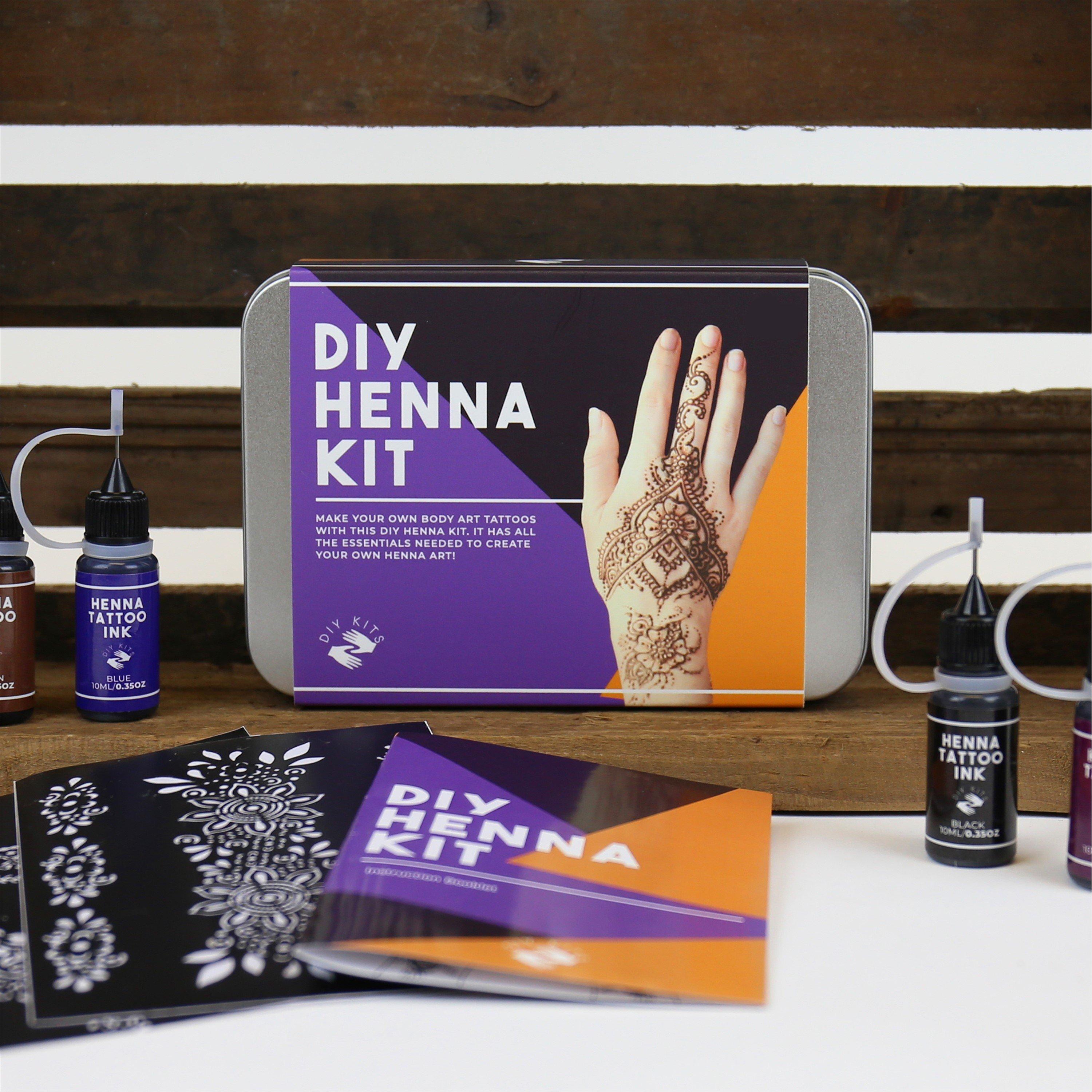 Gift Republic  Purple Diy Henna Kit