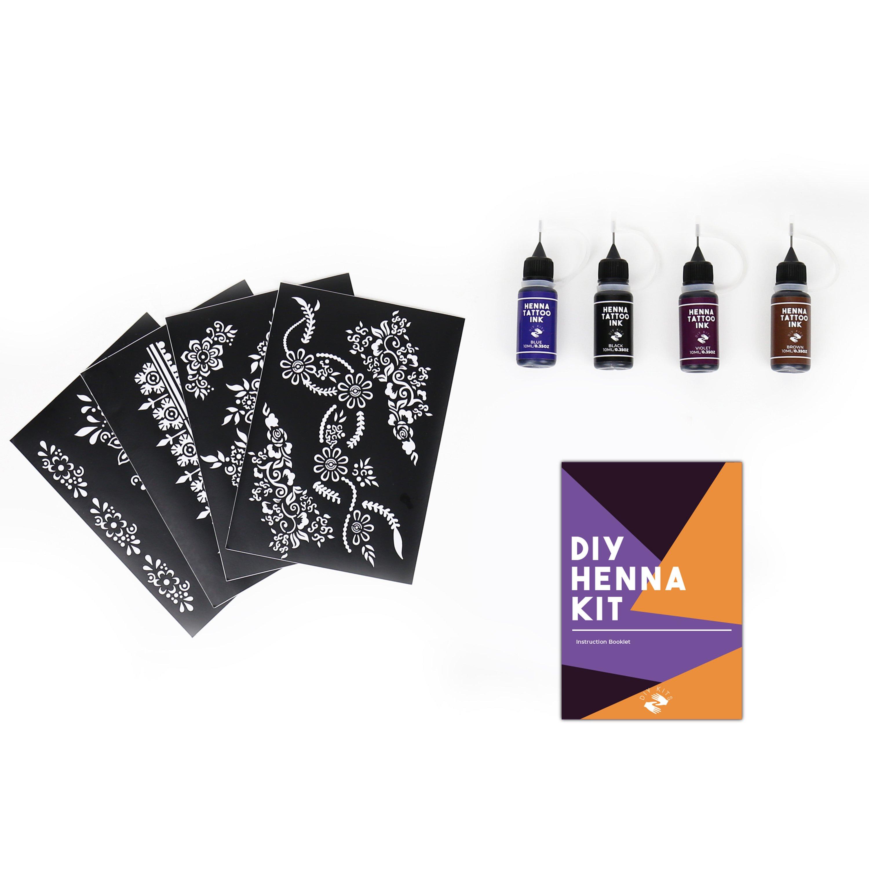 Purple - Gift Republic - DIY HENNA KIT - 5
