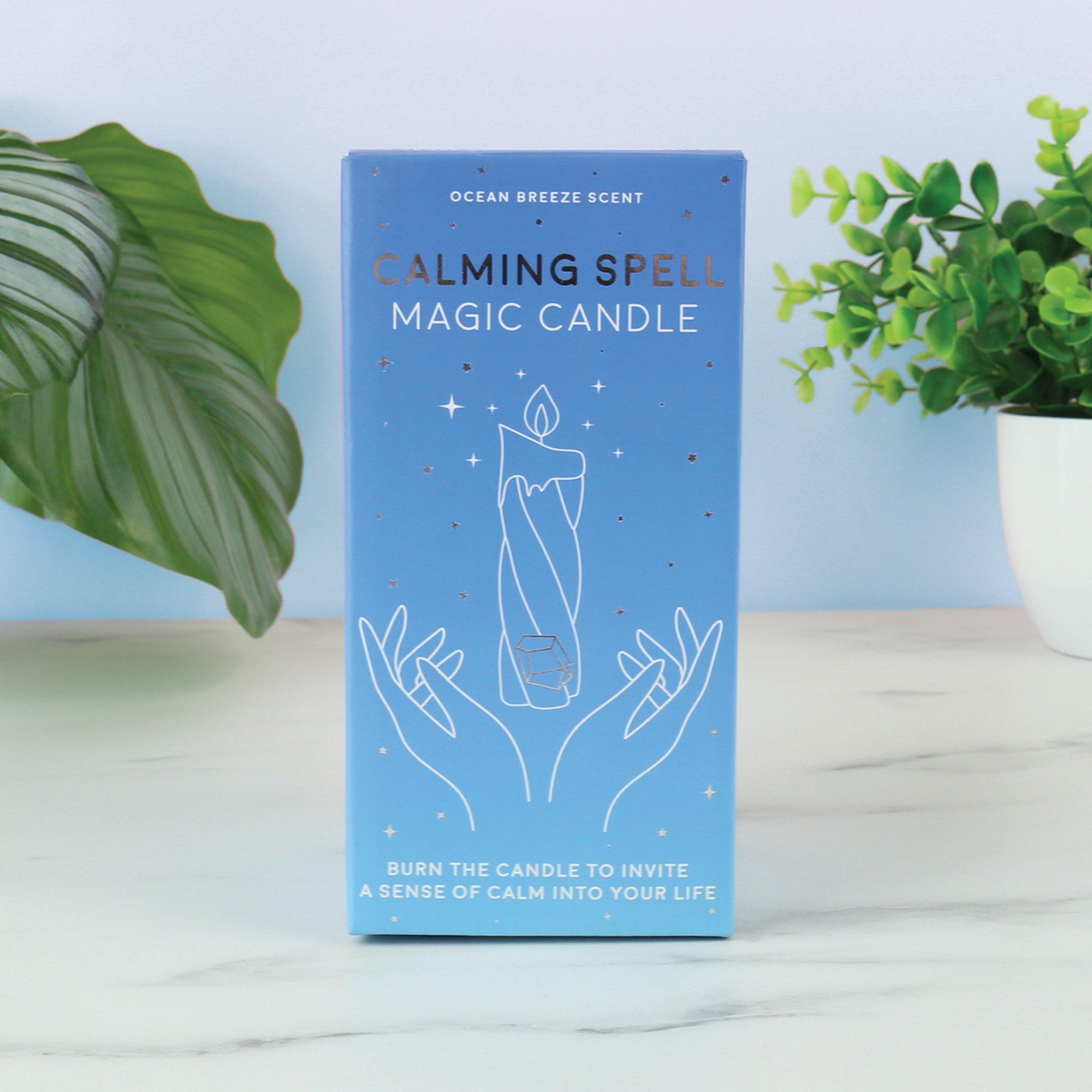 Gift Republic  Calming Spell - Magic Candle - Blue