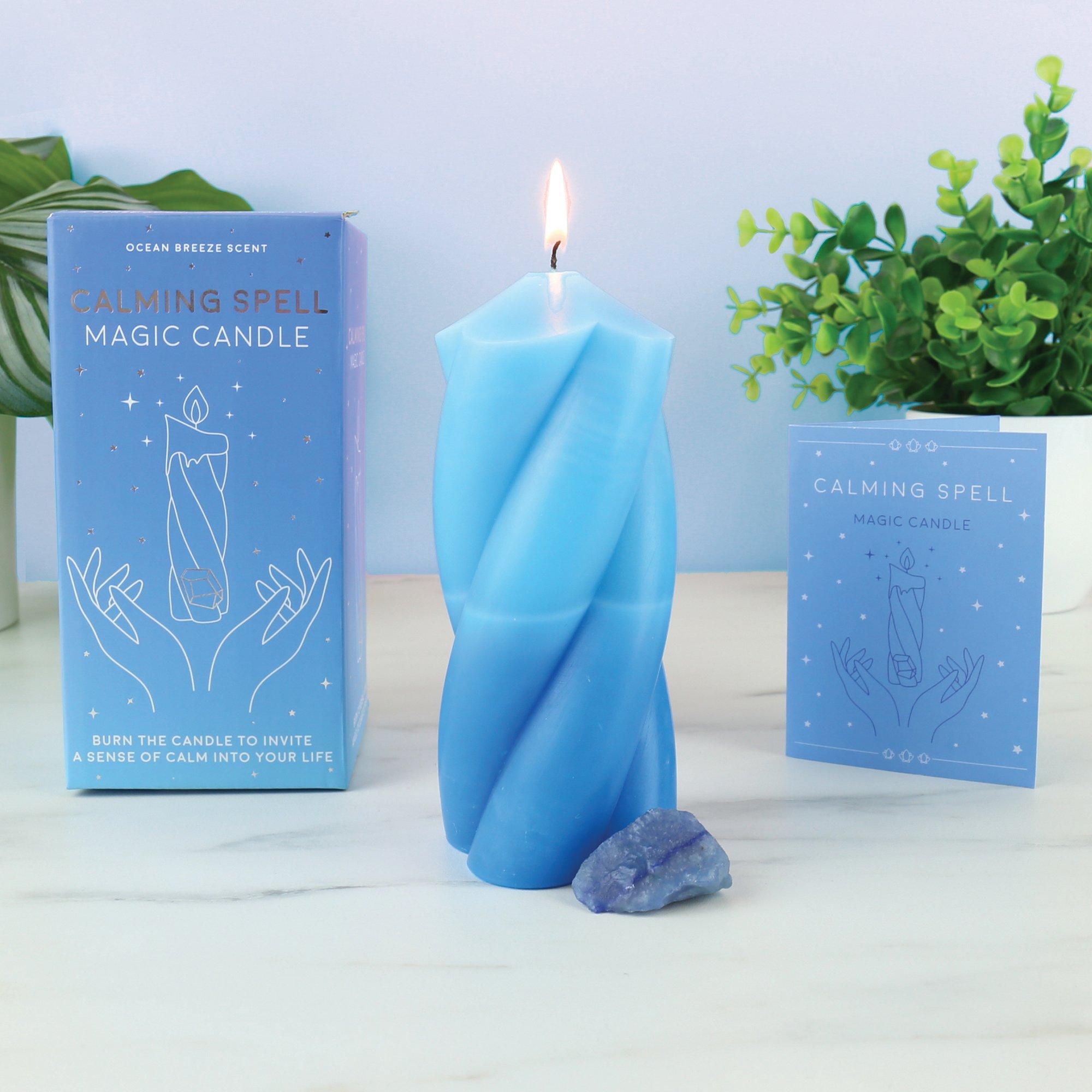 Blue - Gift Republic - CALMING SPELL - MAGIC CANDLE - 2