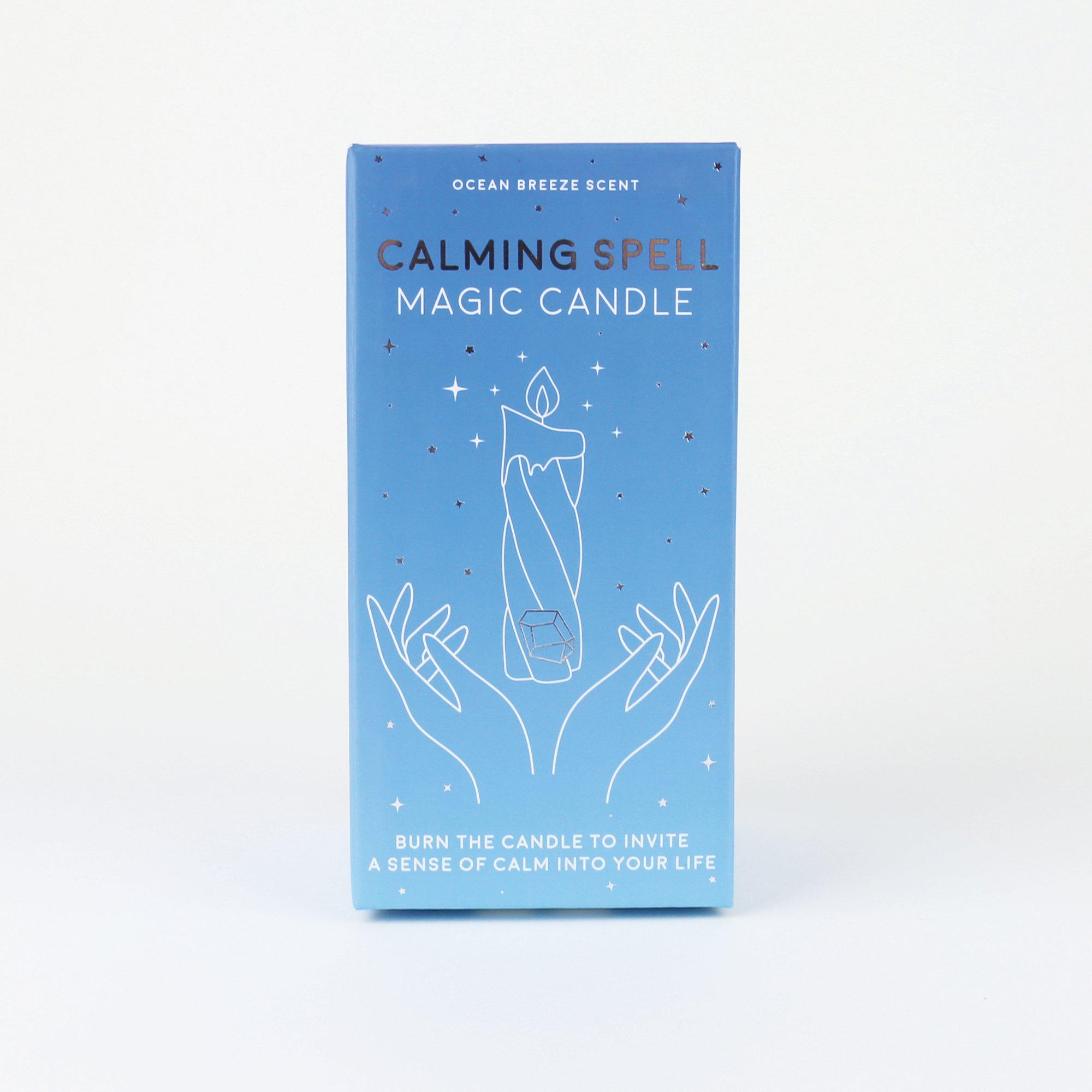 Blue - Gift Republic - CALMING SPELL - MAGIC CANDLE - 3