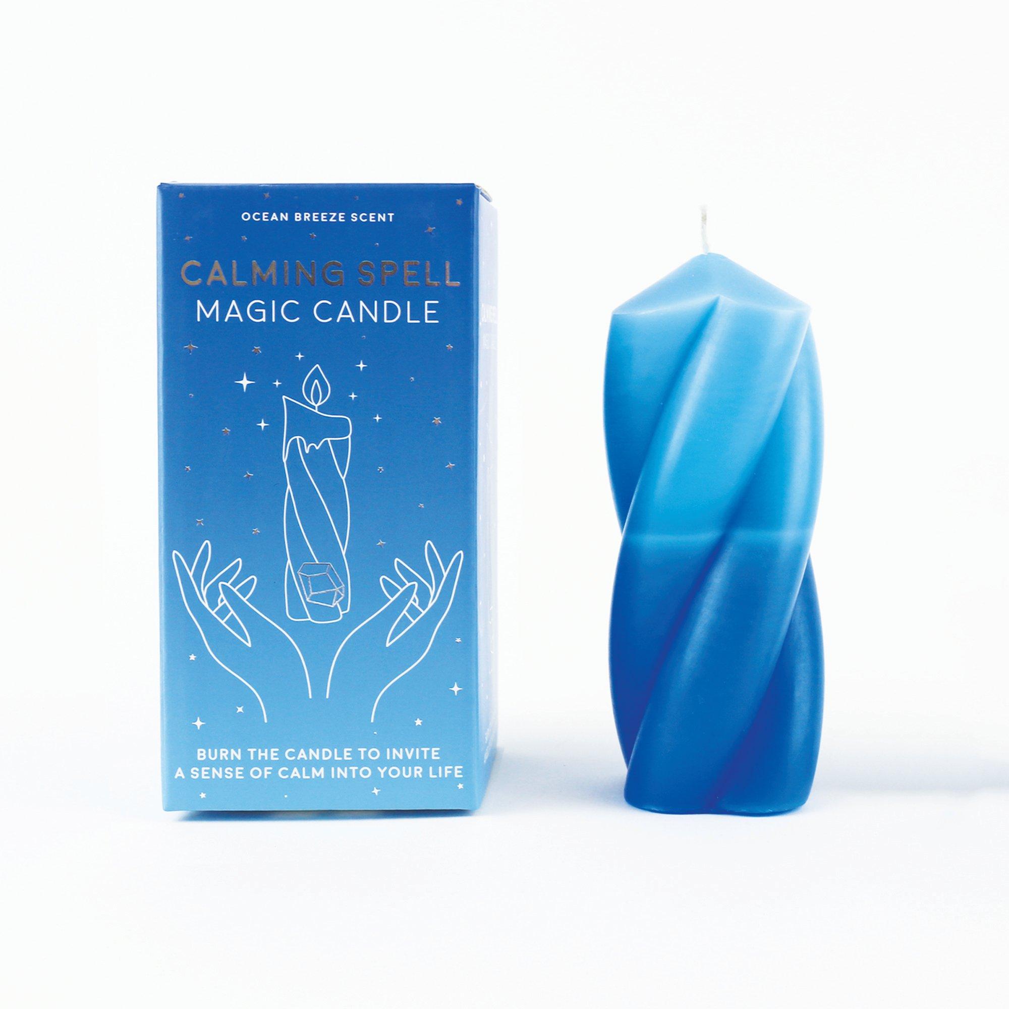 Blue - Gift Republic - CALMING SPELL - MAGIC CANDLE - 4