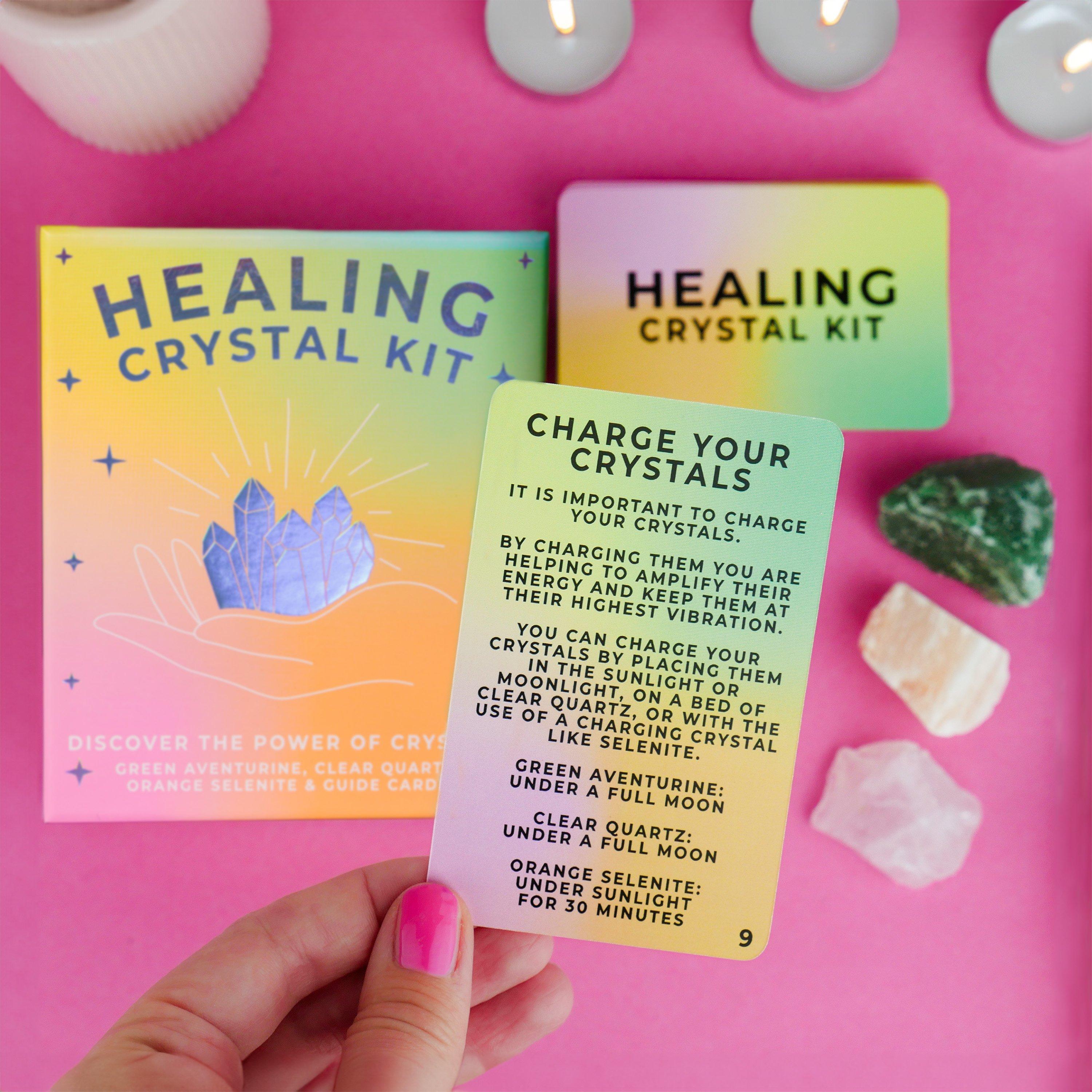 Pink - Gift Republic - Healing Crystal Kit - 2