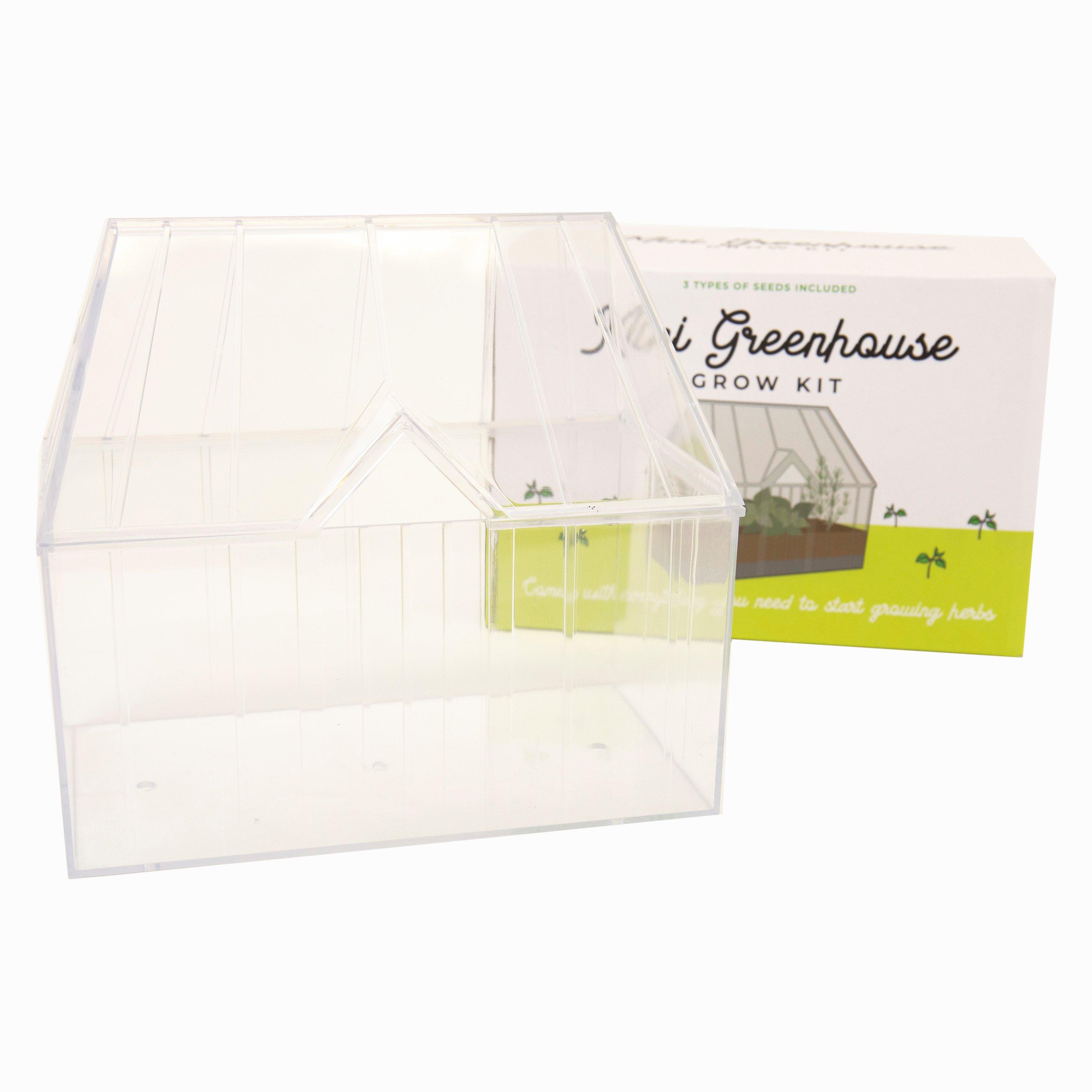 White - Gift Republic - MINI GREENHOUSE GROW
KIT - 5
