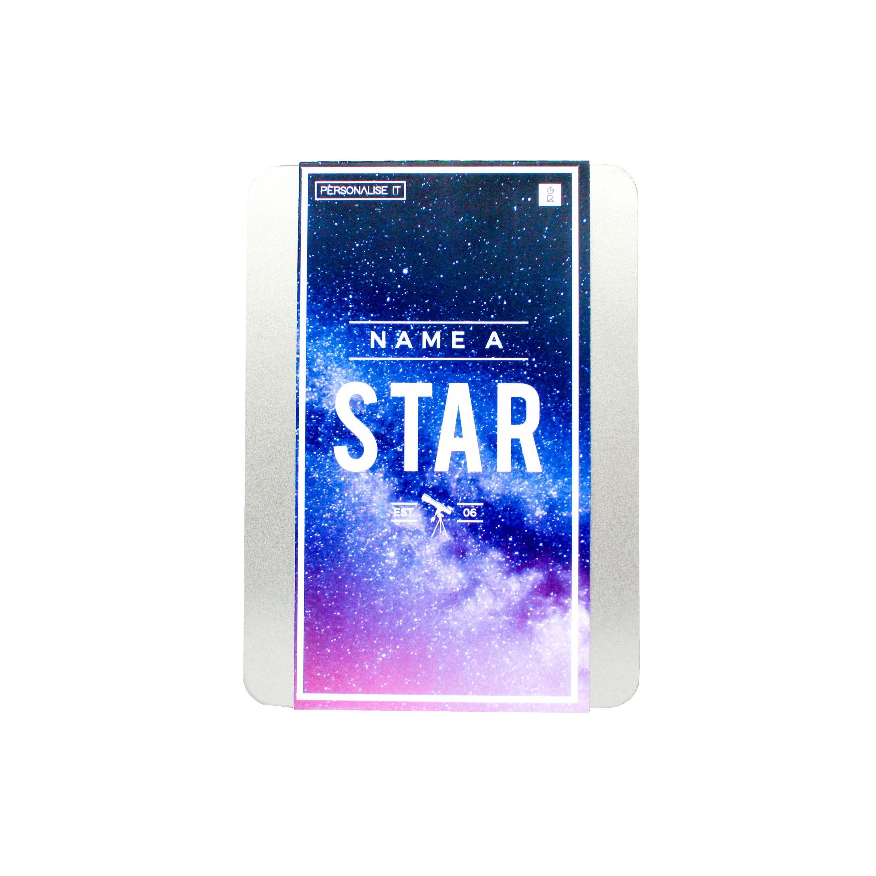 Blue - Gift Republic - Name a Star - Personalise It - 2
