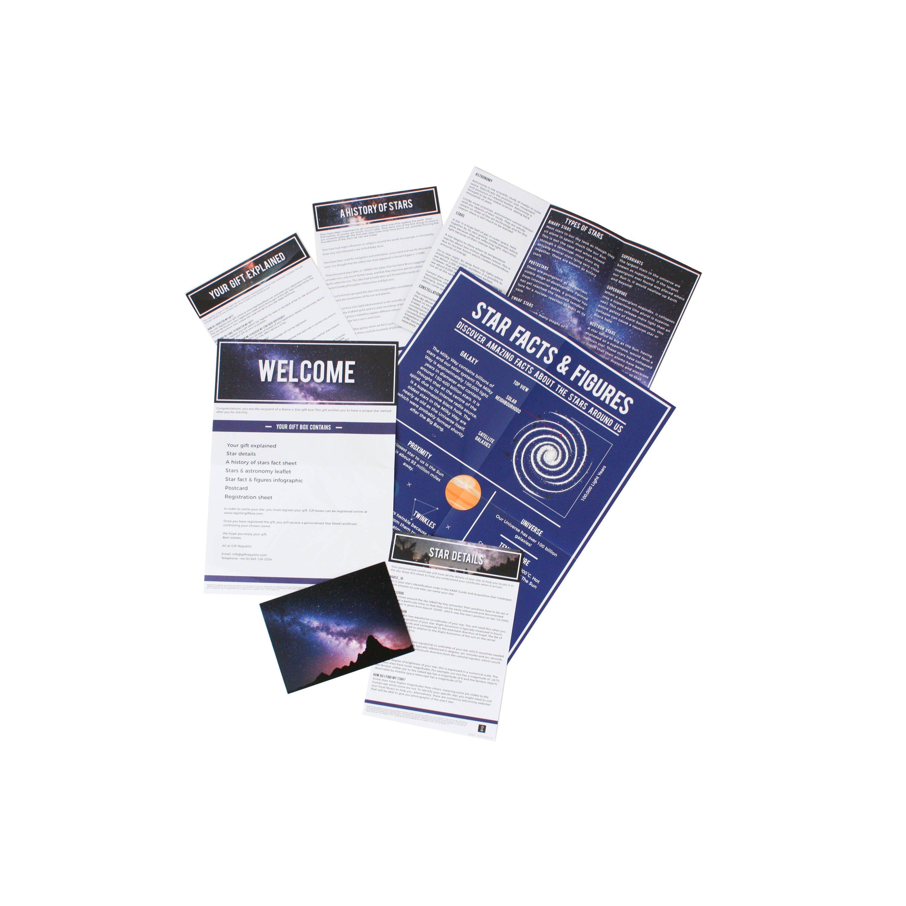 Blue - Gift Republic - Name a Star - Personalise It - 3