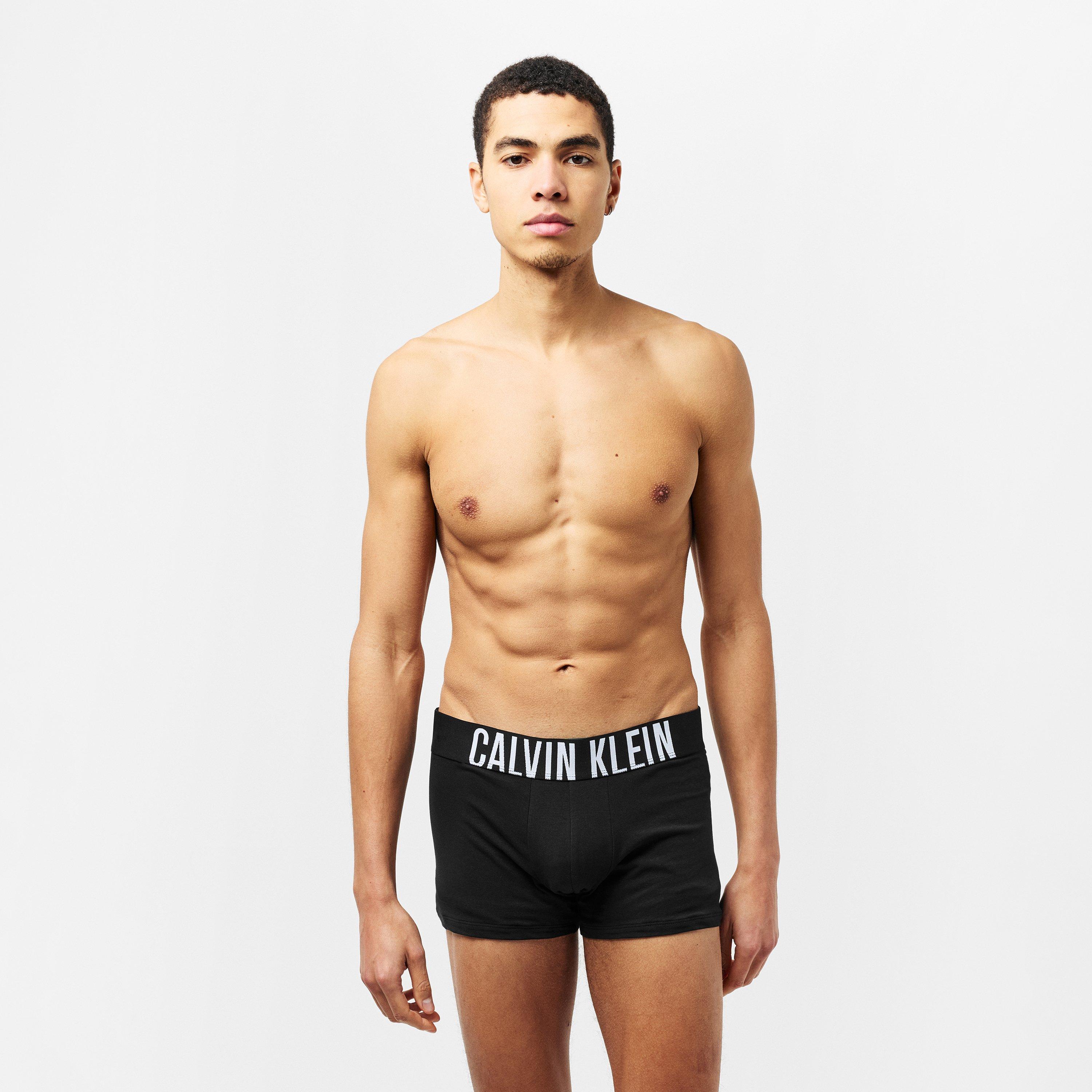 Blck/Wht/Gry - Calvin Klein - Calvin 3Pck Ctn Trnk Sn99 - 3